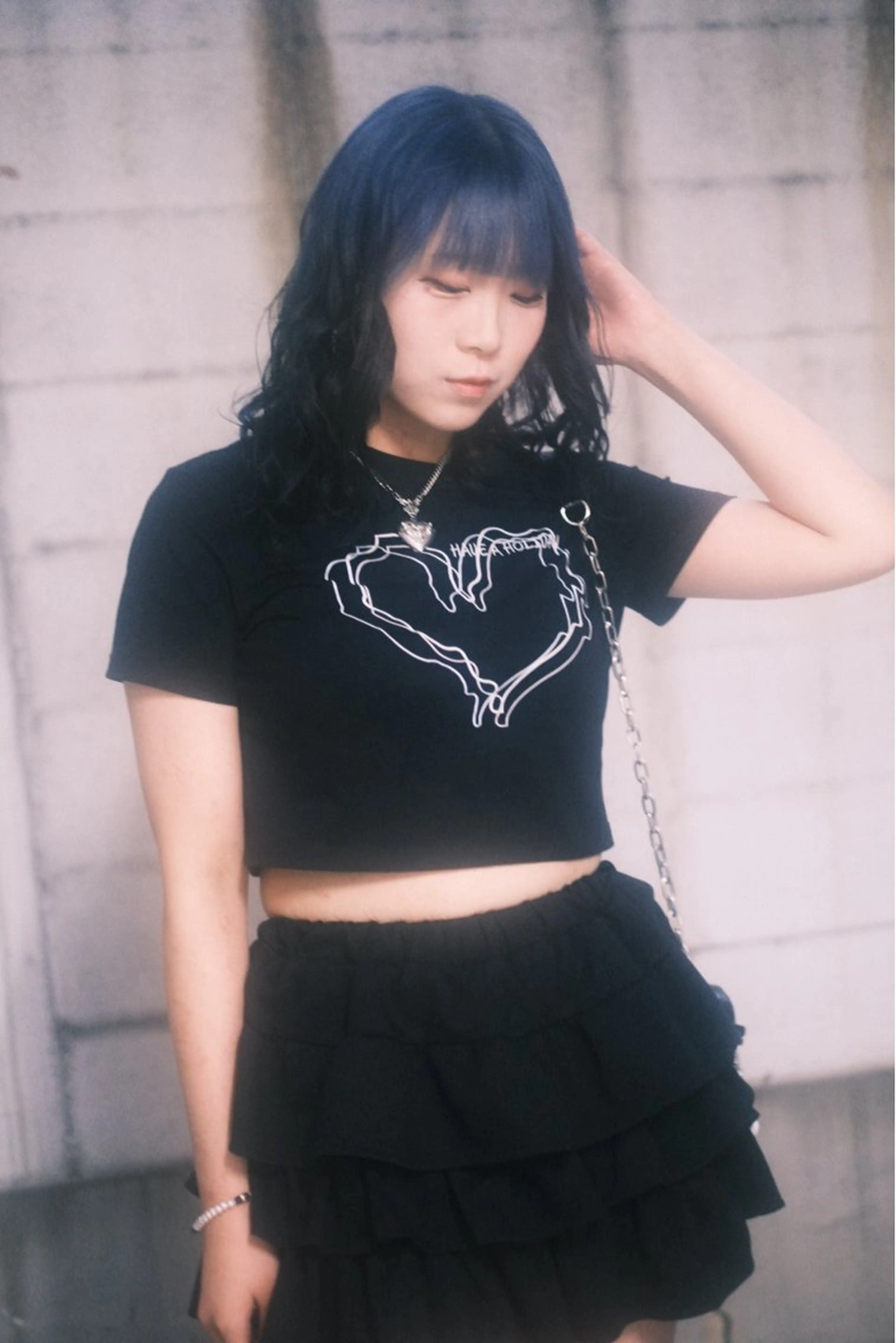 ミディアム カラー ヘアアレンジ ヘアカラー トリートメント 個性爆弾💣 ダブルカラー/ゆかのヘアスタイル