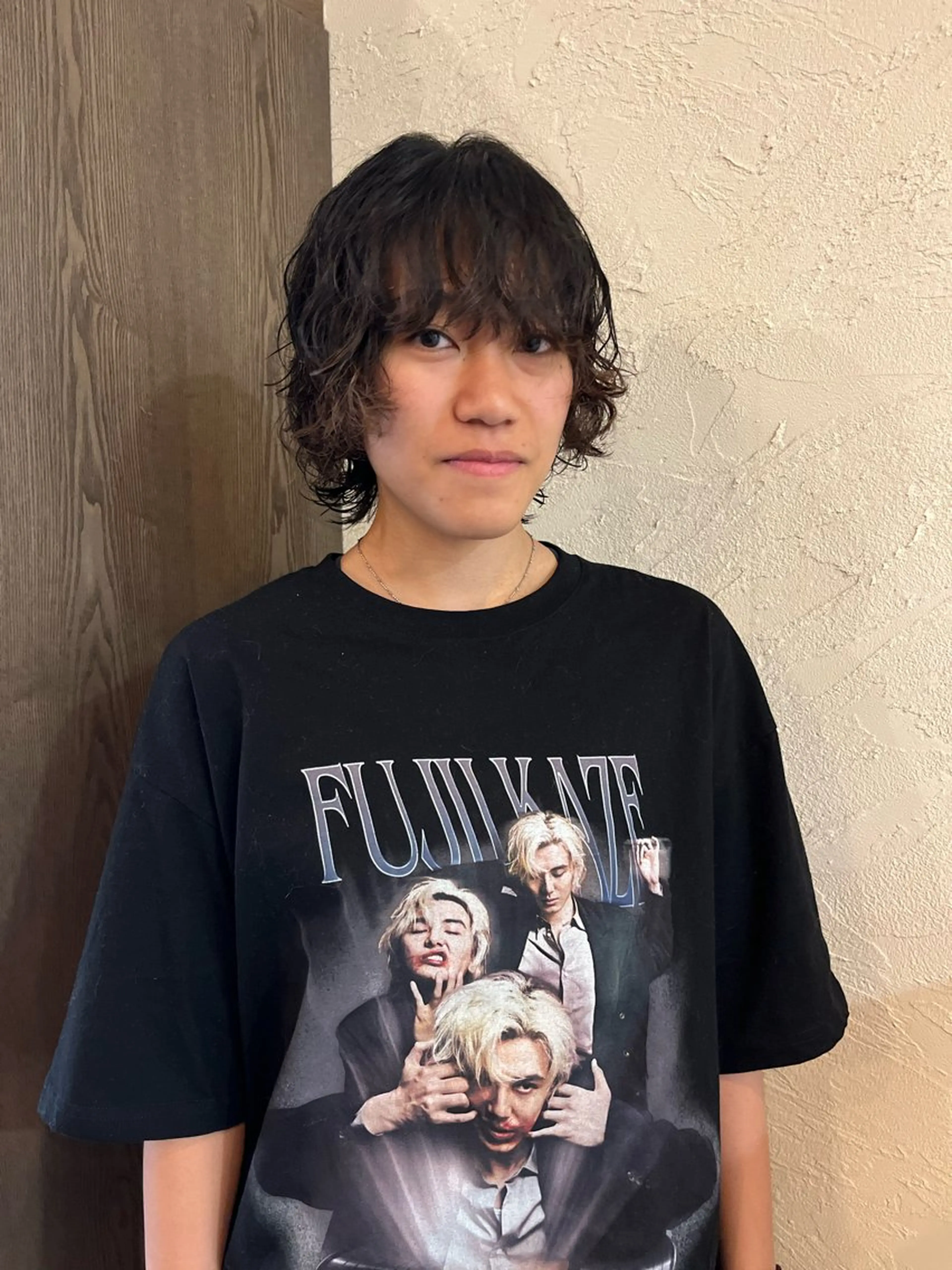 ミディアム パーマ そね こまちのヘアスタイル