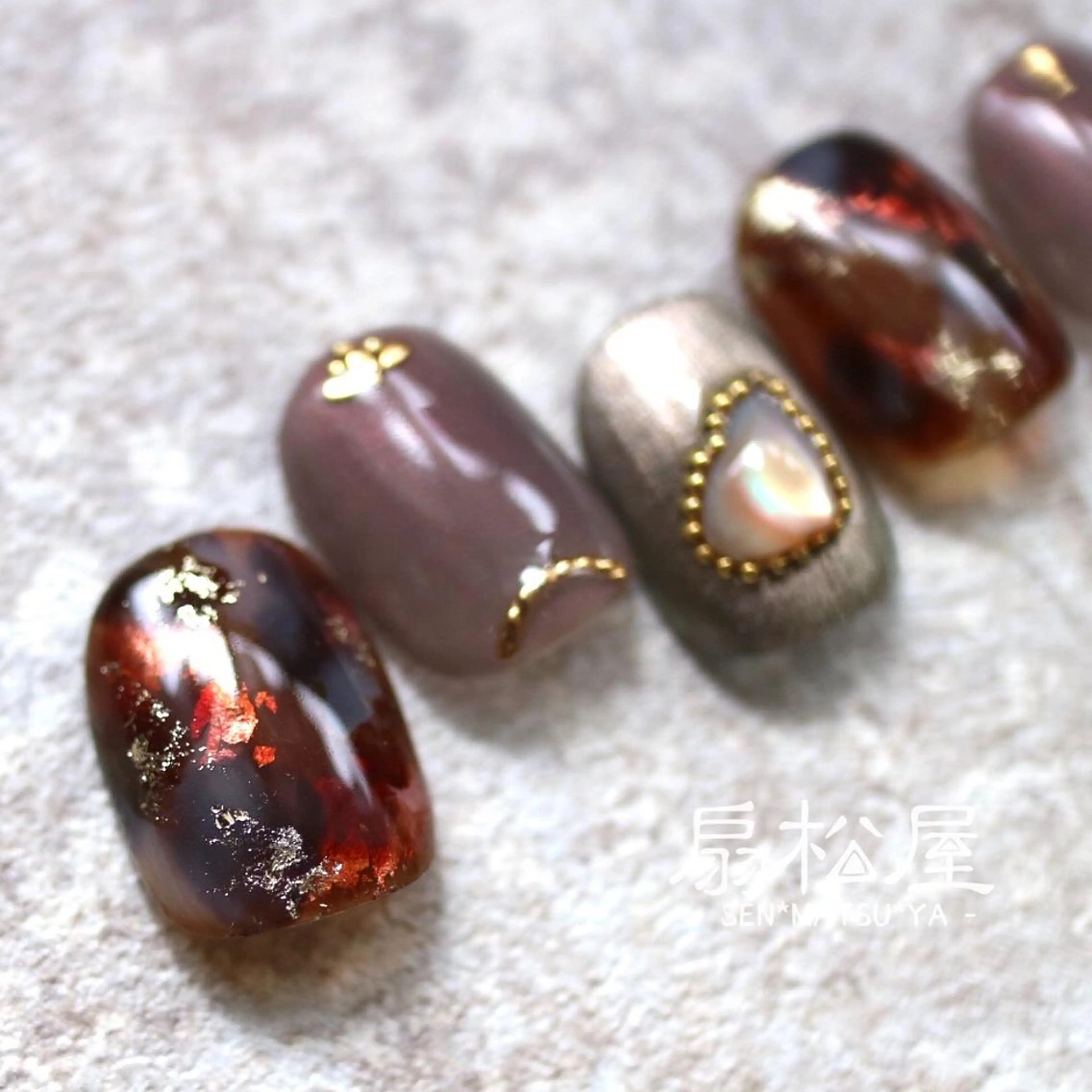 ネイル 扇松屋 marie.nのネイルデザイン