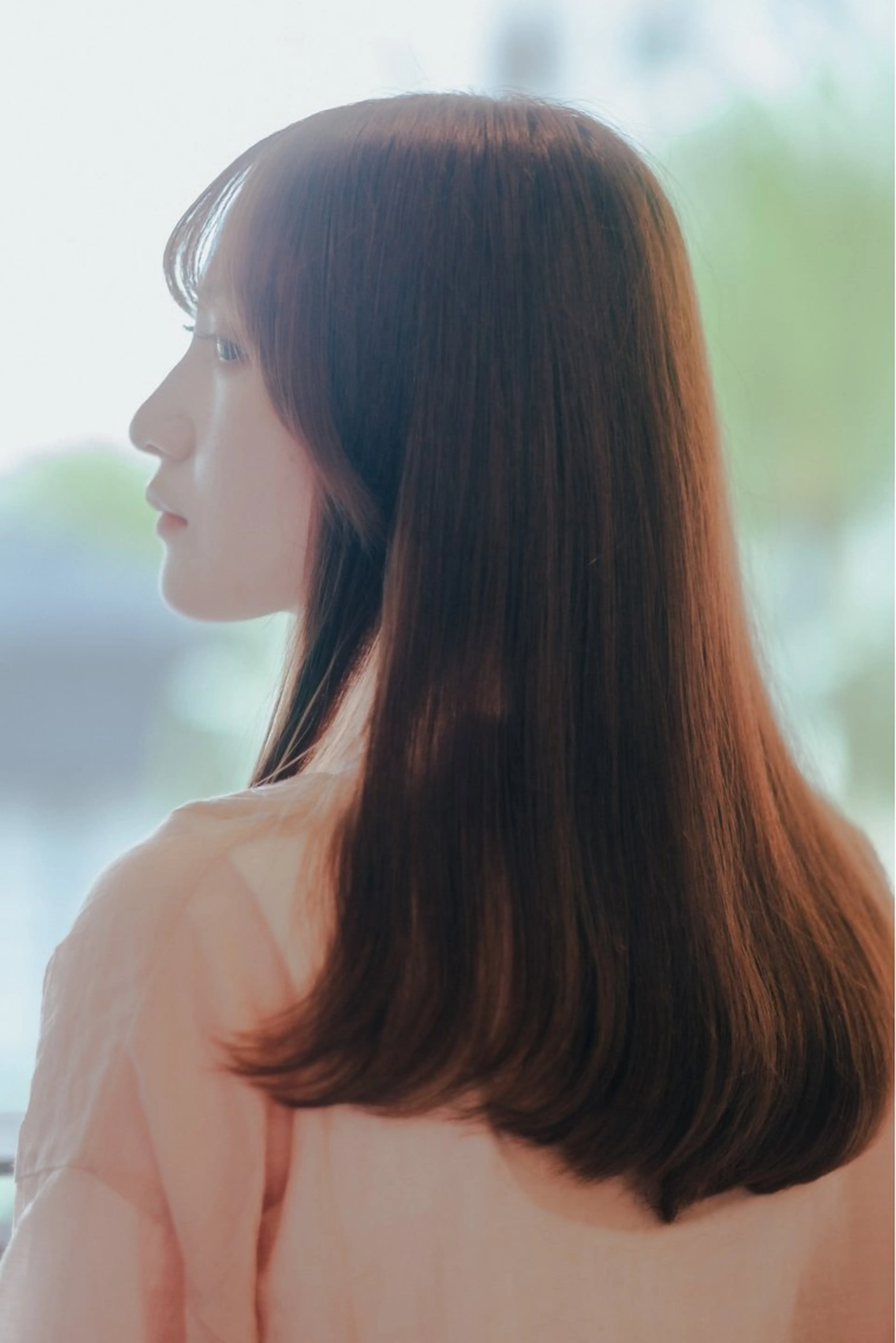 セミロング カラー パーマ 髪質改善 トリートメント 髪質改善HALO トリートメント専門店のヘアスタイル