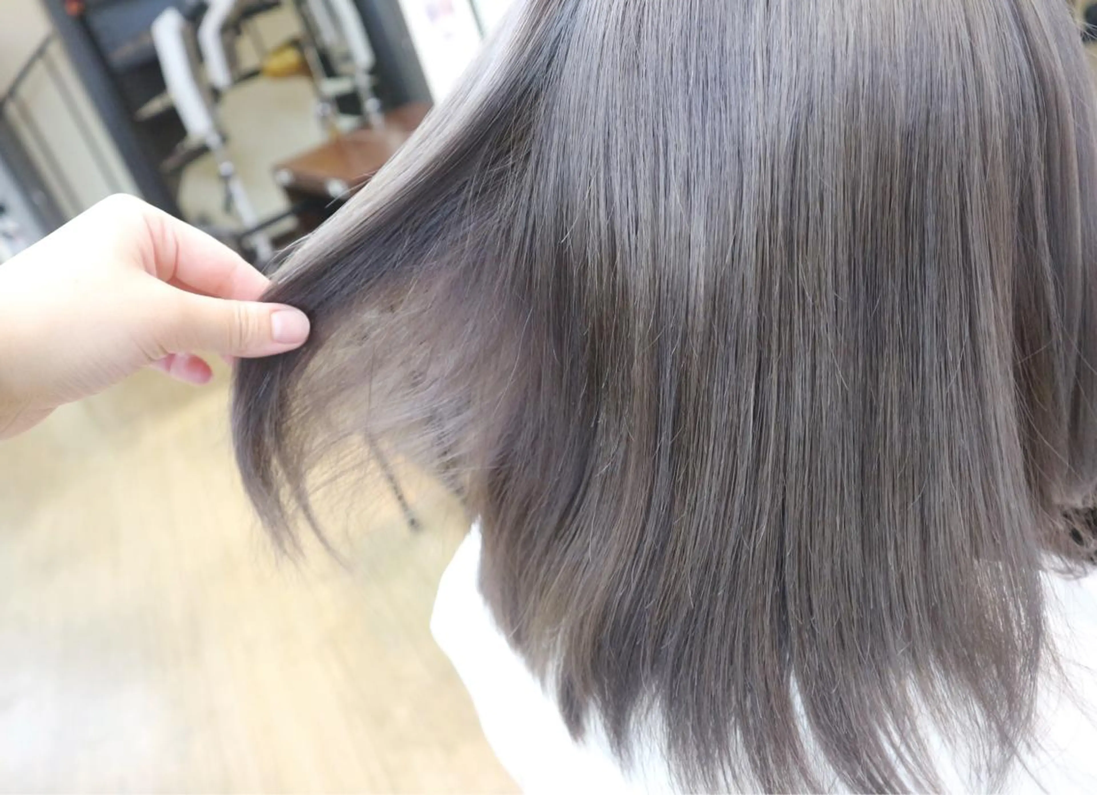 ミディアム カラー IORI #韓国ヘア#髪質改善のヘアスタイル