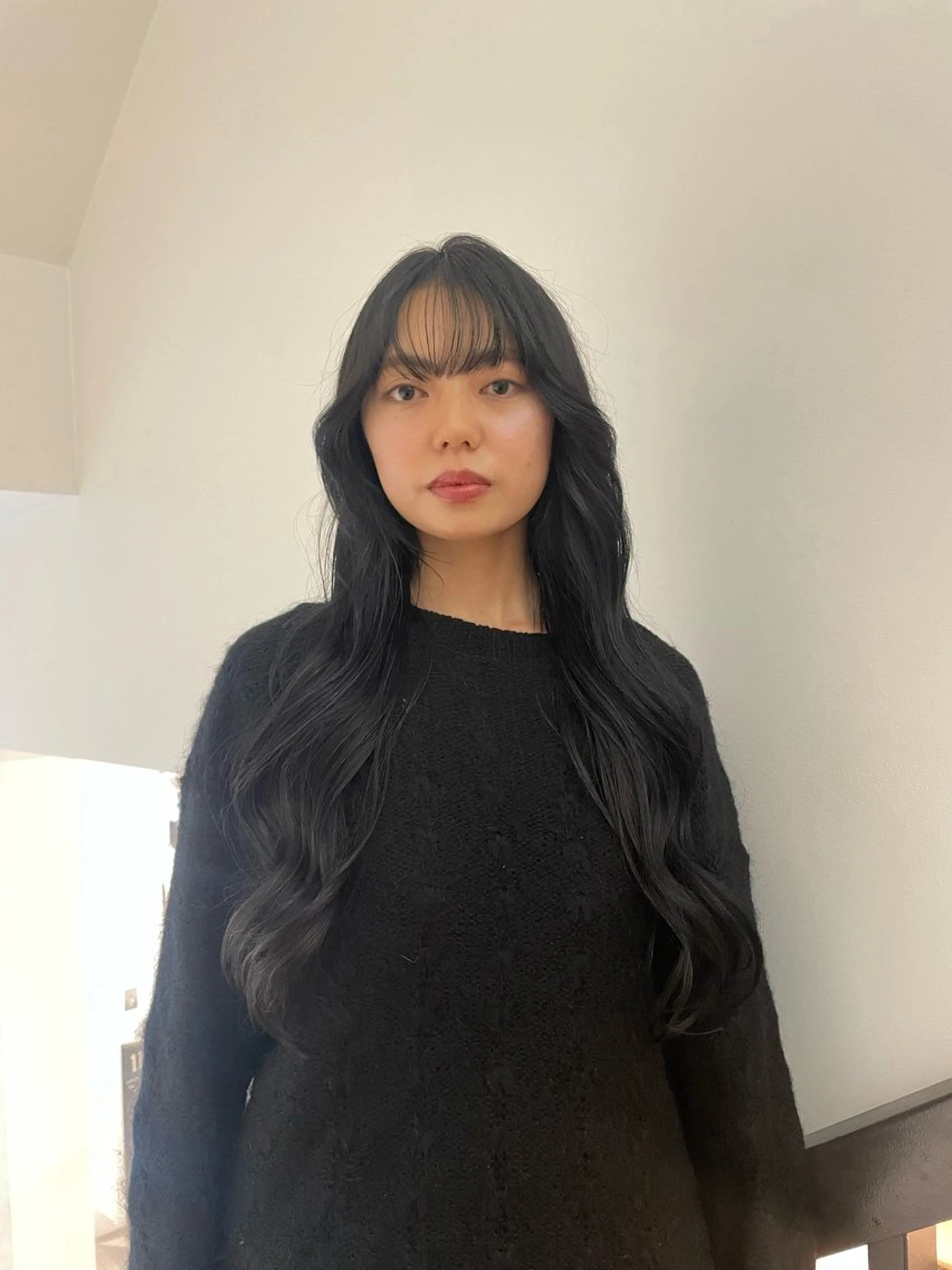 ミディアム カラー ヘアカラー 🌟暖色系ハイトーン 🌟AIのヘアスタイル