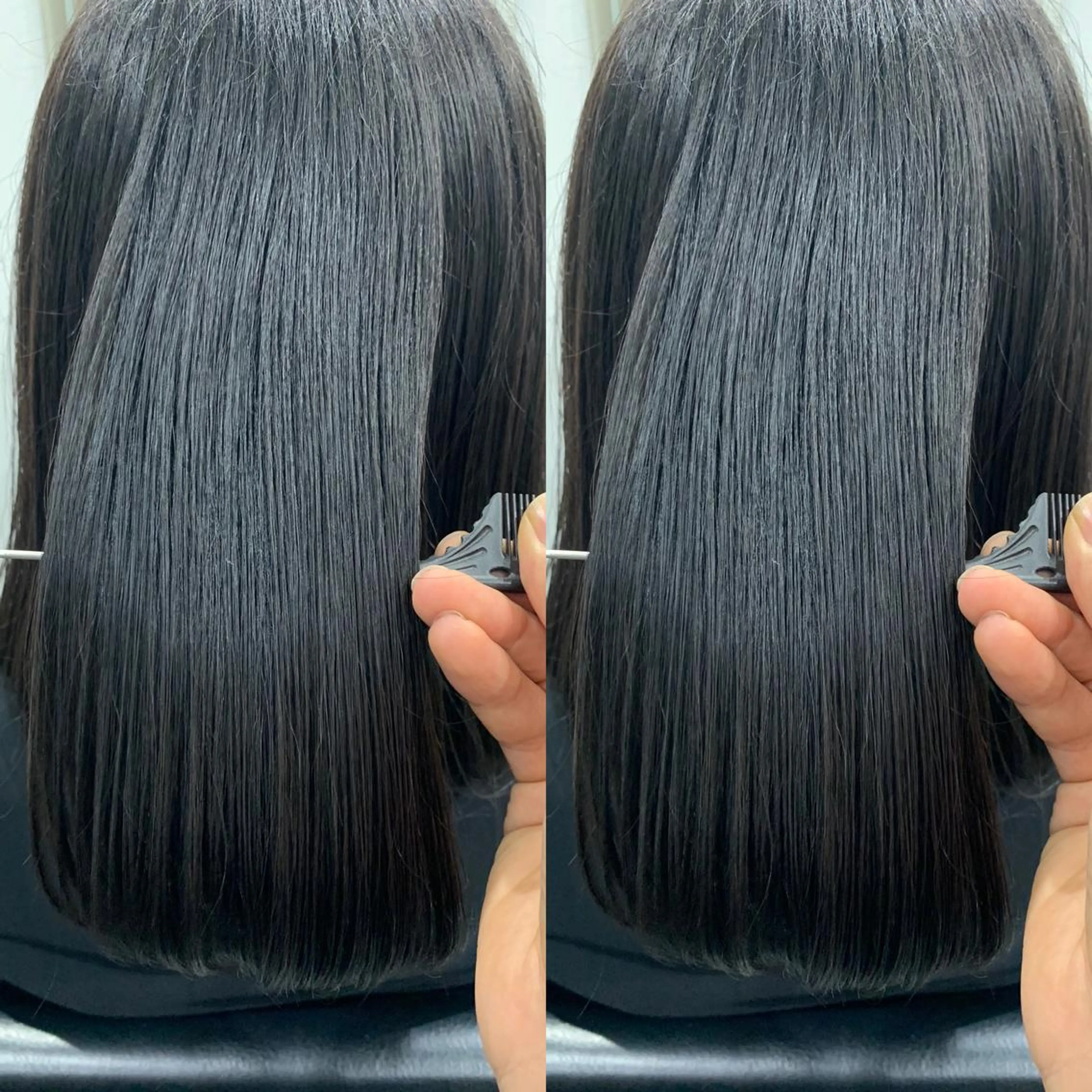 ミディアム 髪質改善 上品艶感カラーのヘアスタイル