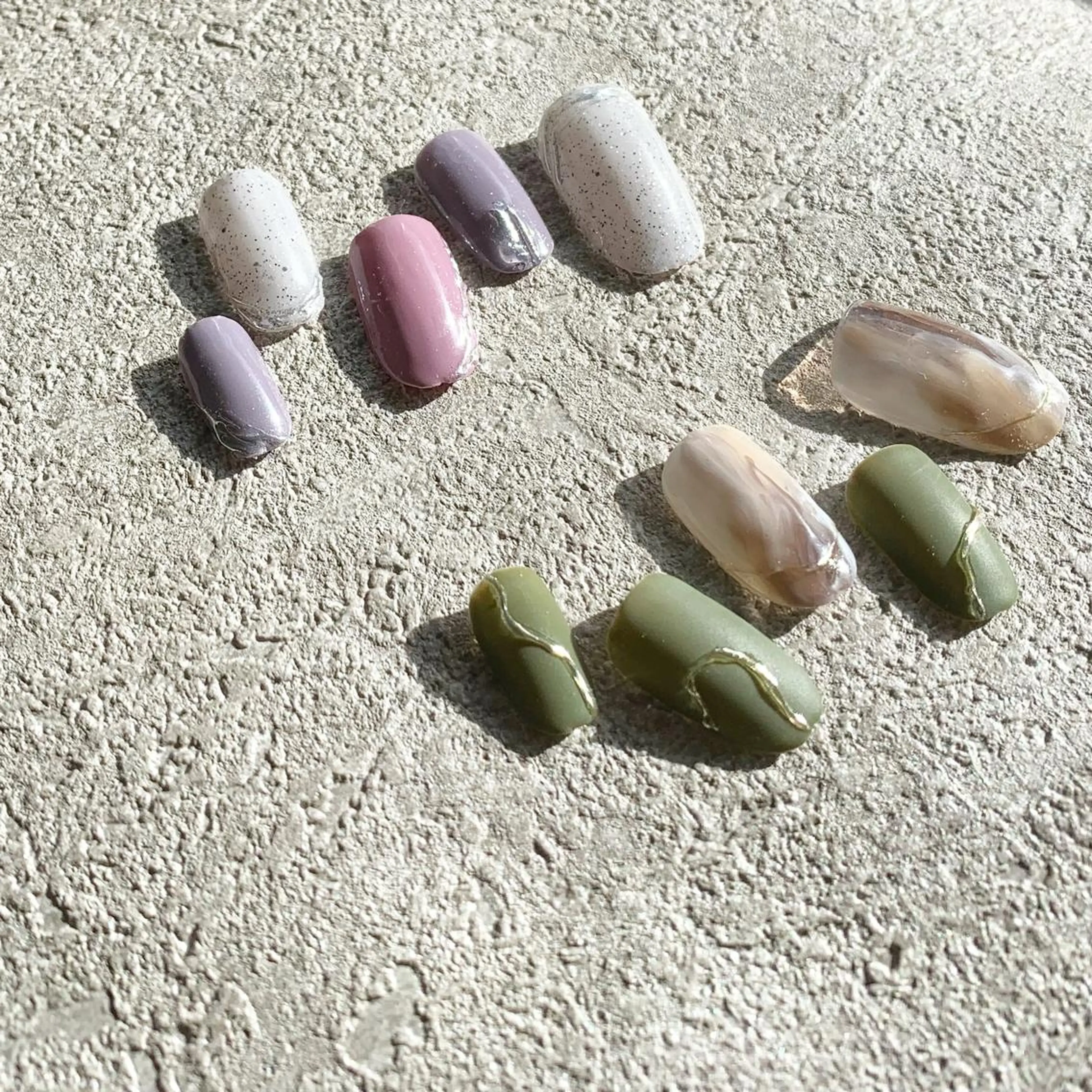 ネイル ハンドネイル ウシク ミユキのネイルデザイン