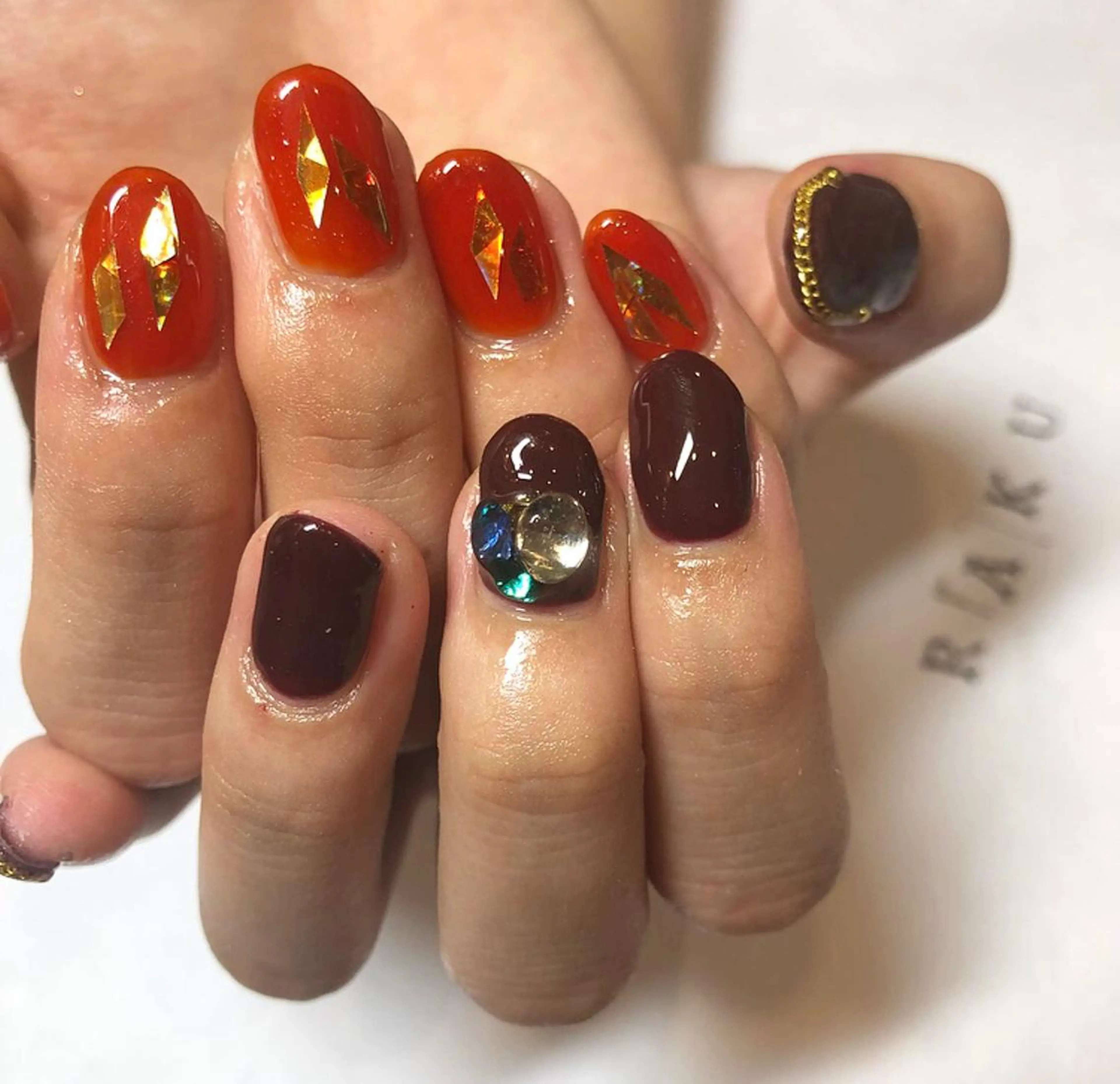 ネイル 駒月 明日香のネイルデザイン