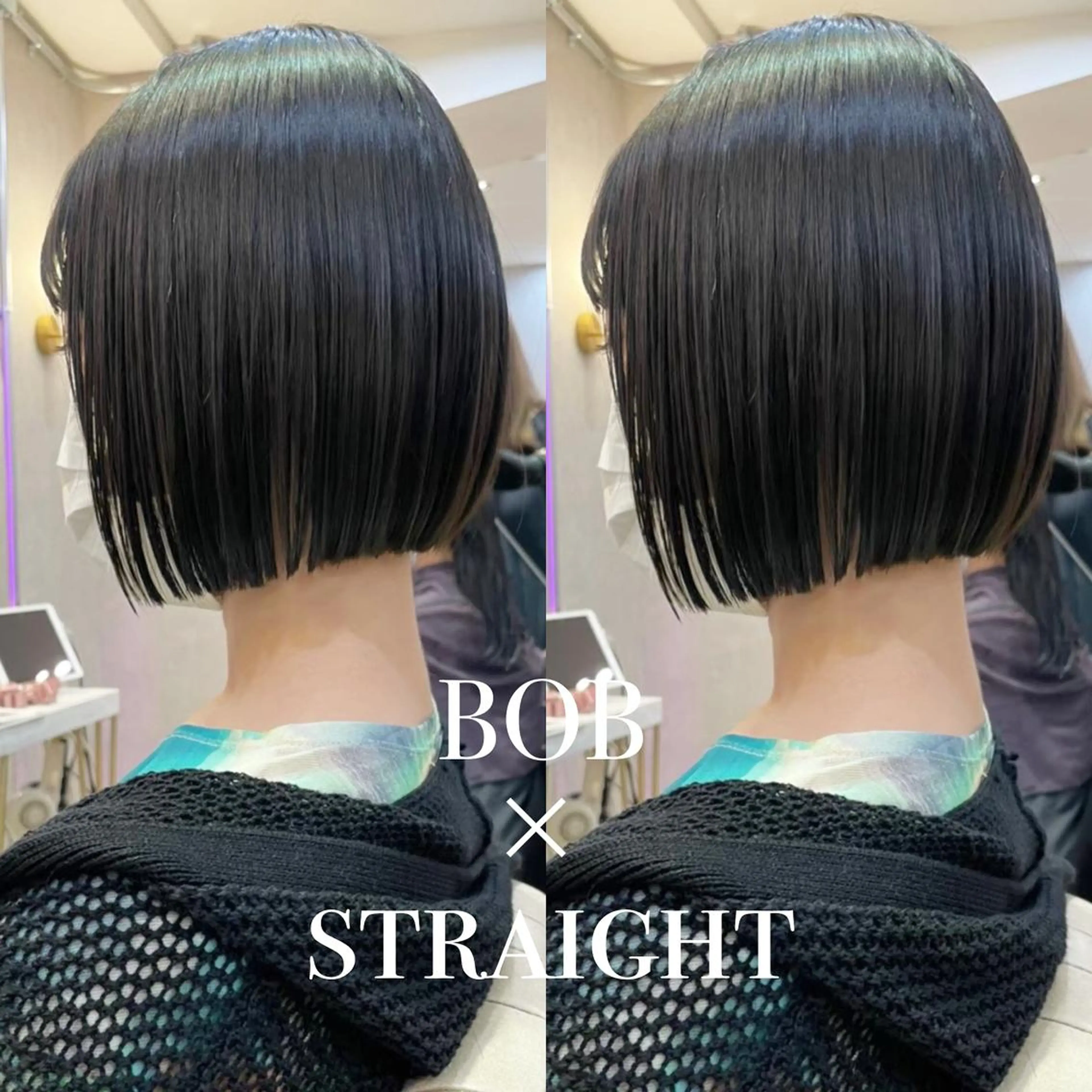 ショート カット ボブ/レイヤー/髪質 改善/縮毛矯正/銀座のヘアスタイル