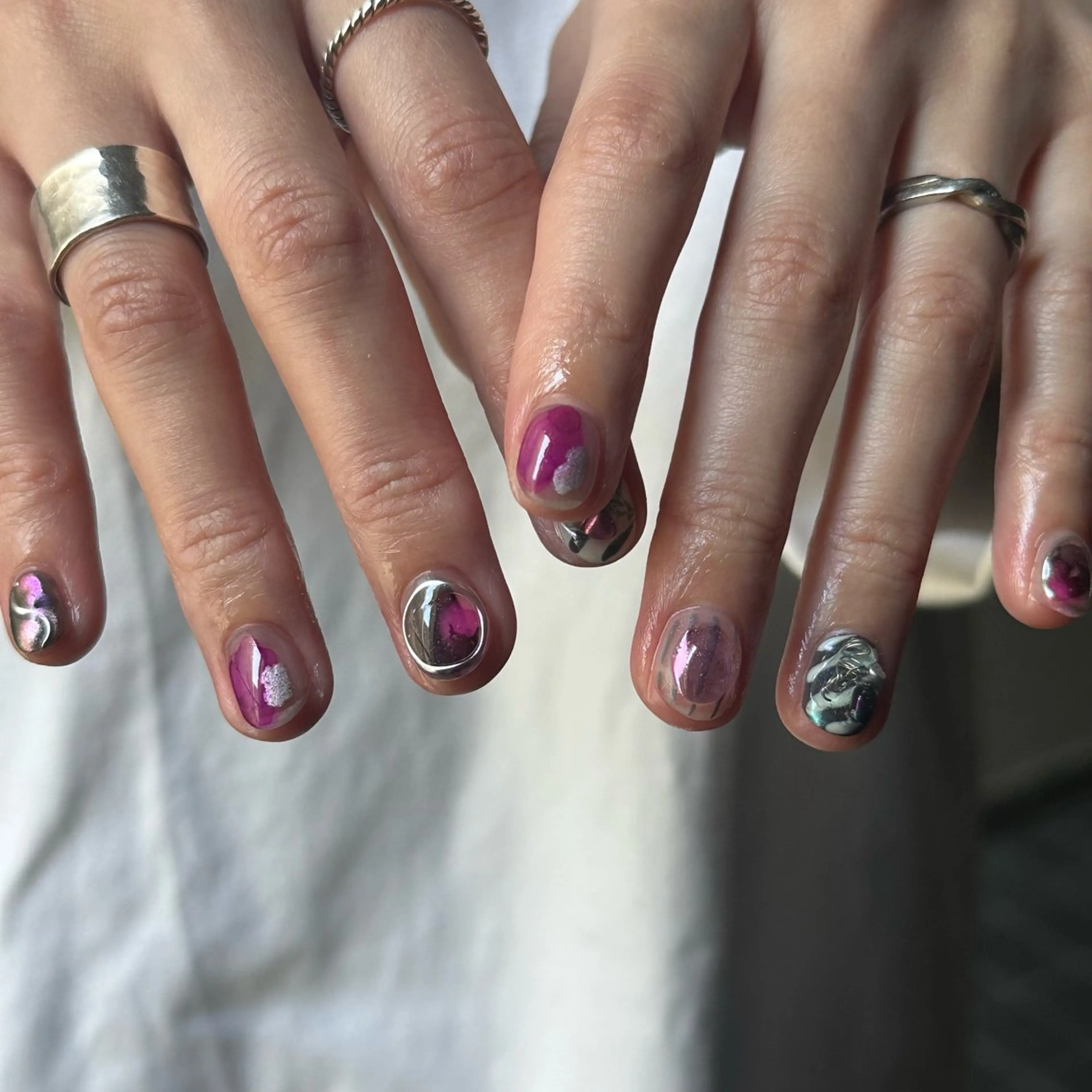 ネイル ハンドネイル フットネイル @Unica_ honmachiのネイルデザイン