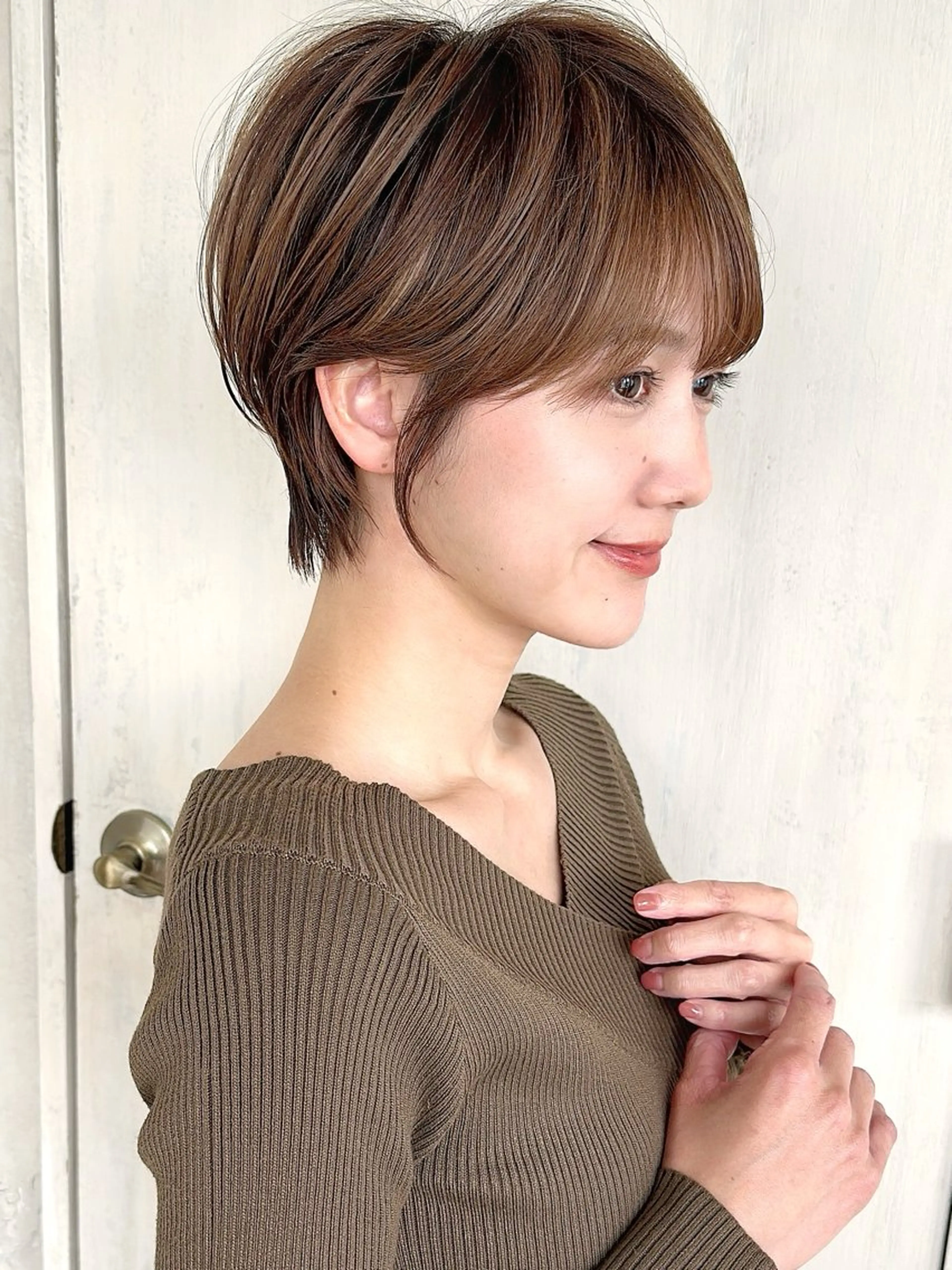 ショート カラー ショートボブ ボブ 似合わせカット ショートヘア 小顔カット カット ヘアカラー トリートメント ショート、ボブの神✨ 峯朋也✂︎✨のヘアスタイル