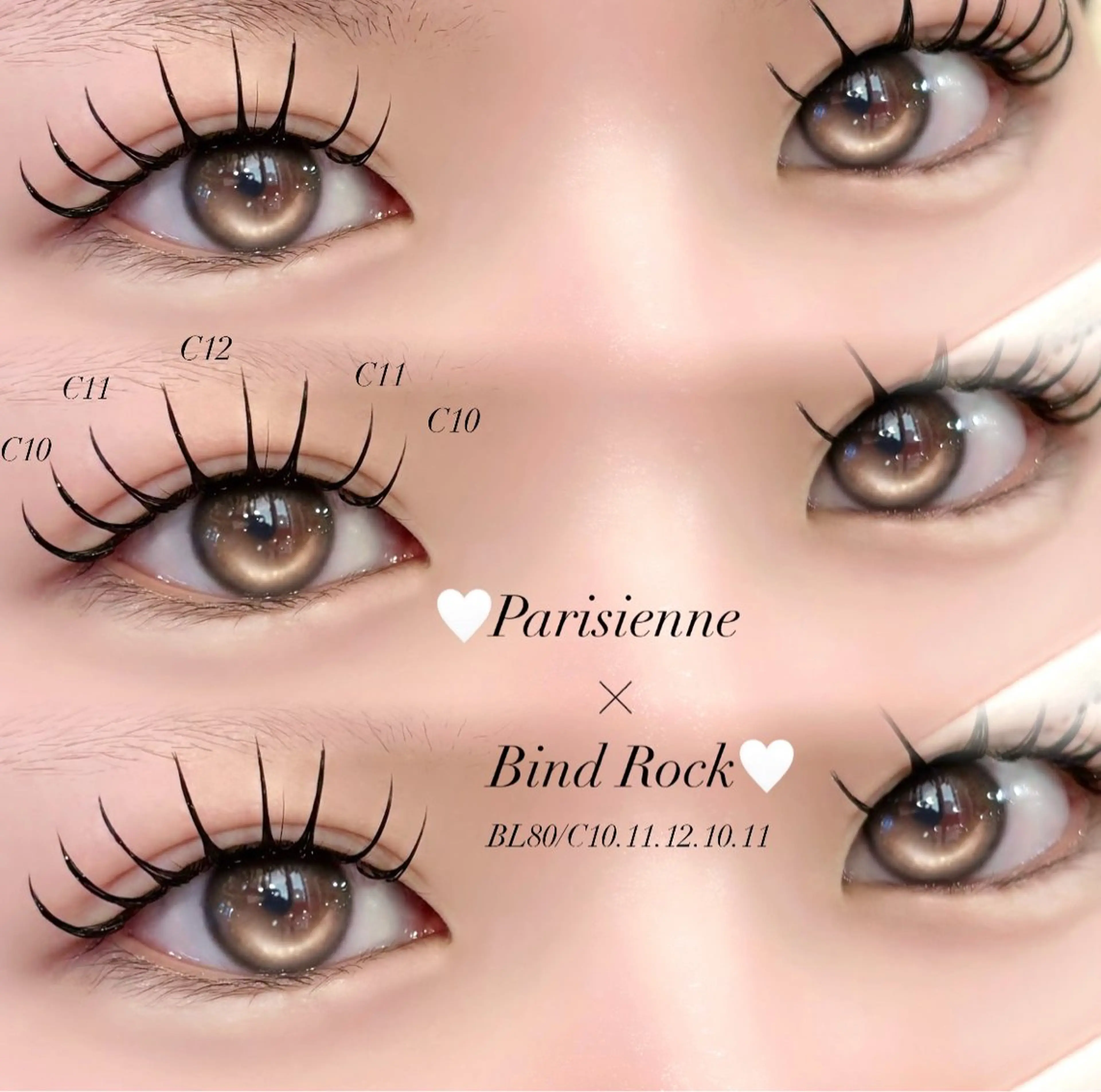 マツエク・マツパ マツエク OLIVIA GINZA 遠藤のマツエク・マツパデザイン