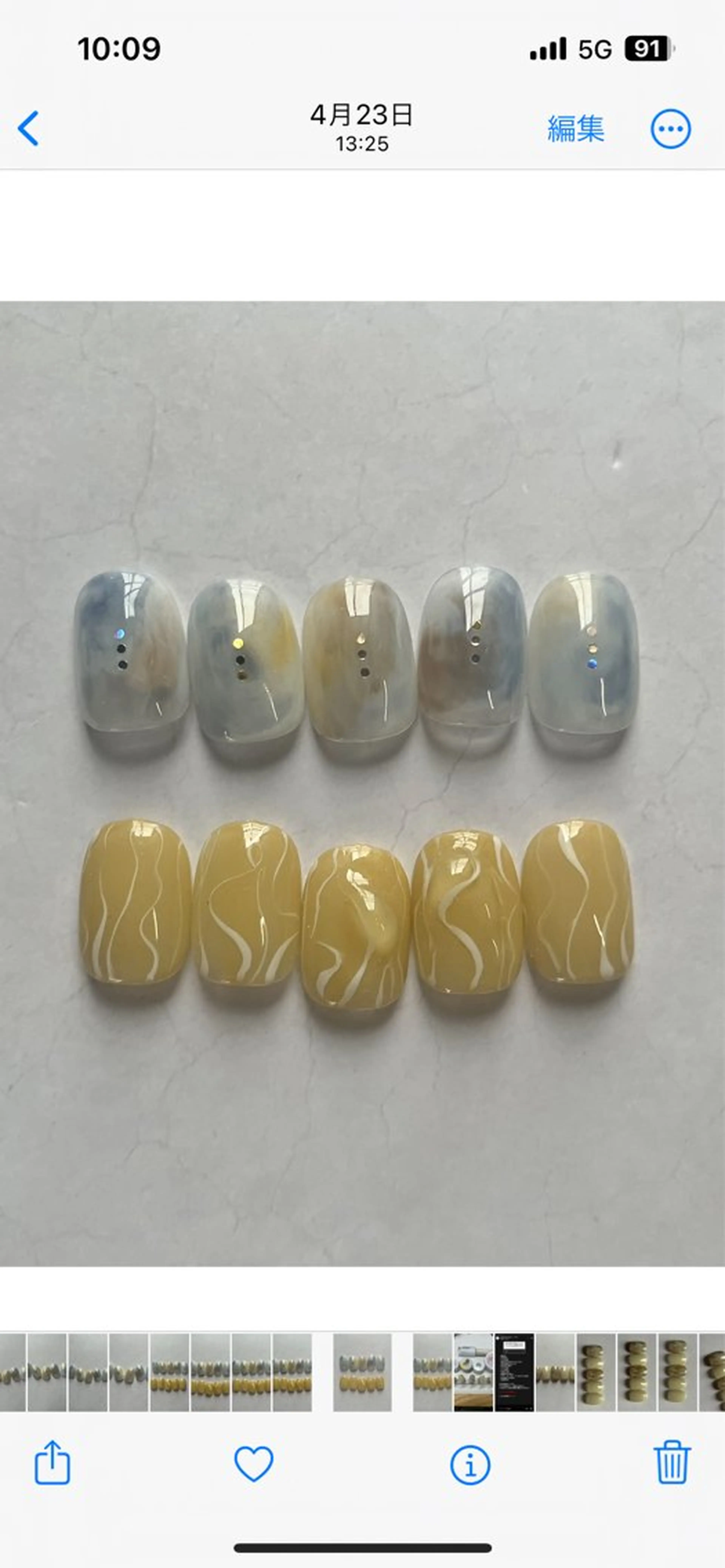 ネイル ハンドネイル MUKUTOU nail 　YUKIのネイルデザイン