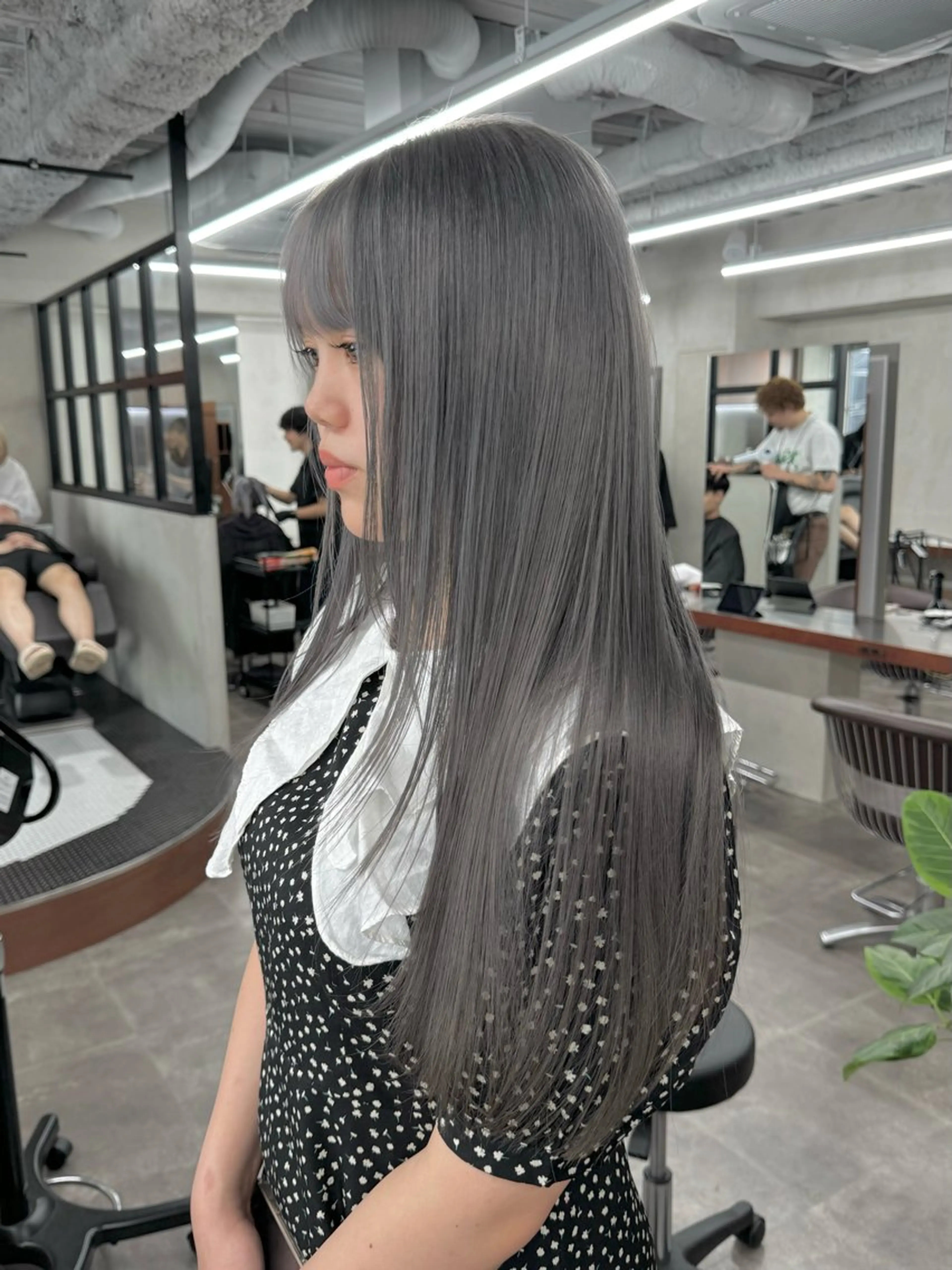 ロング カラー カット ヘアカラー トリートメント nico TOKYO 渋谷所属・ブリーチ　ハイトーン 特化🌈フジタハルキのヘアスタイル