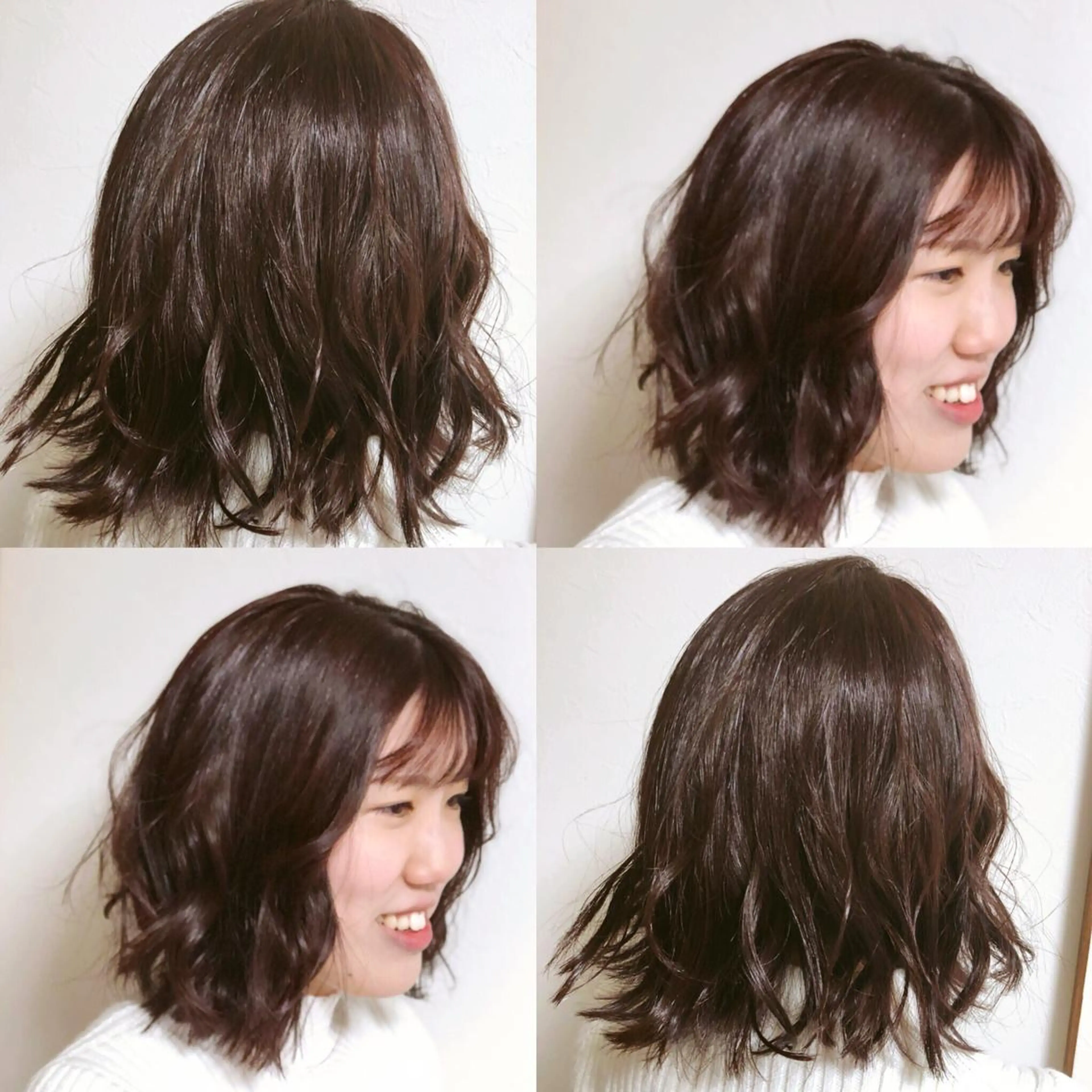 ミディアム カラー アッシュ バイオレットカラー バイオレットアッシュ ヘアカラー 河原町/艶髪/西田 晴香のその他イメージ