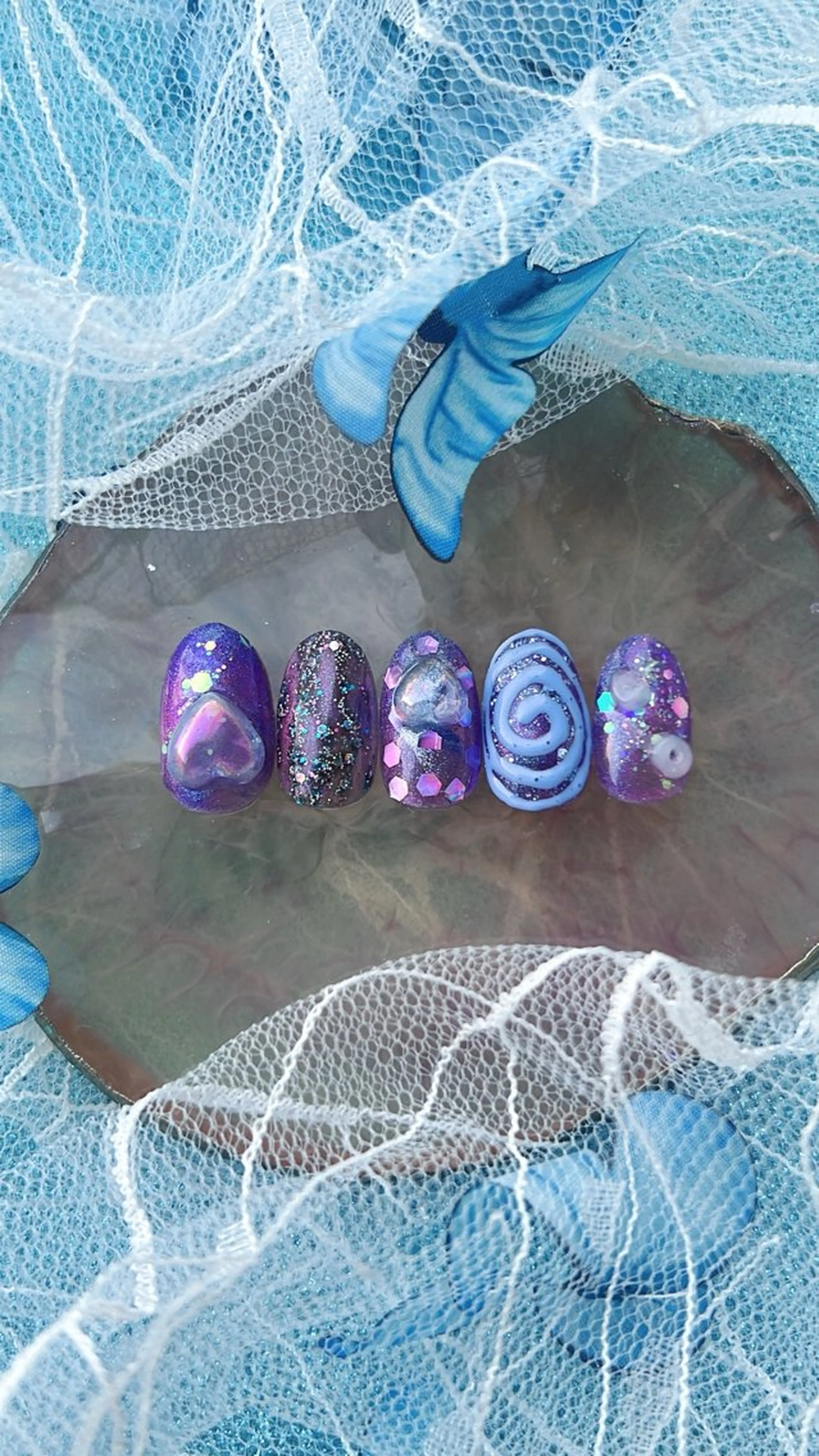 ネイル 小宇宙所属・小宇宙 近鉄今里徒歩5分🧬のネイルデザイン