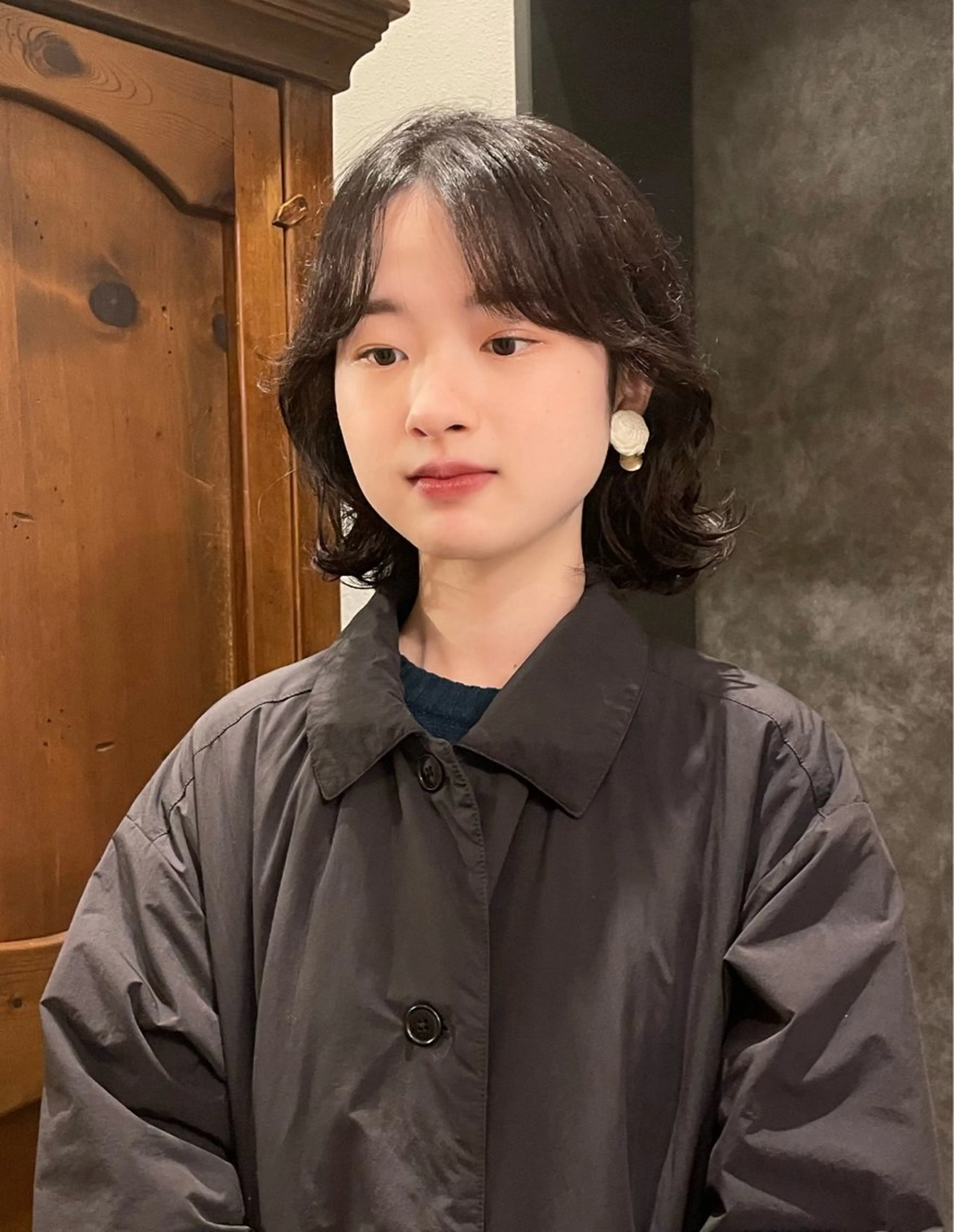 ミディアム カラー パーマ tete nico所属・似合わせ/ヘアカラー nanami🌸のヘアスタイル