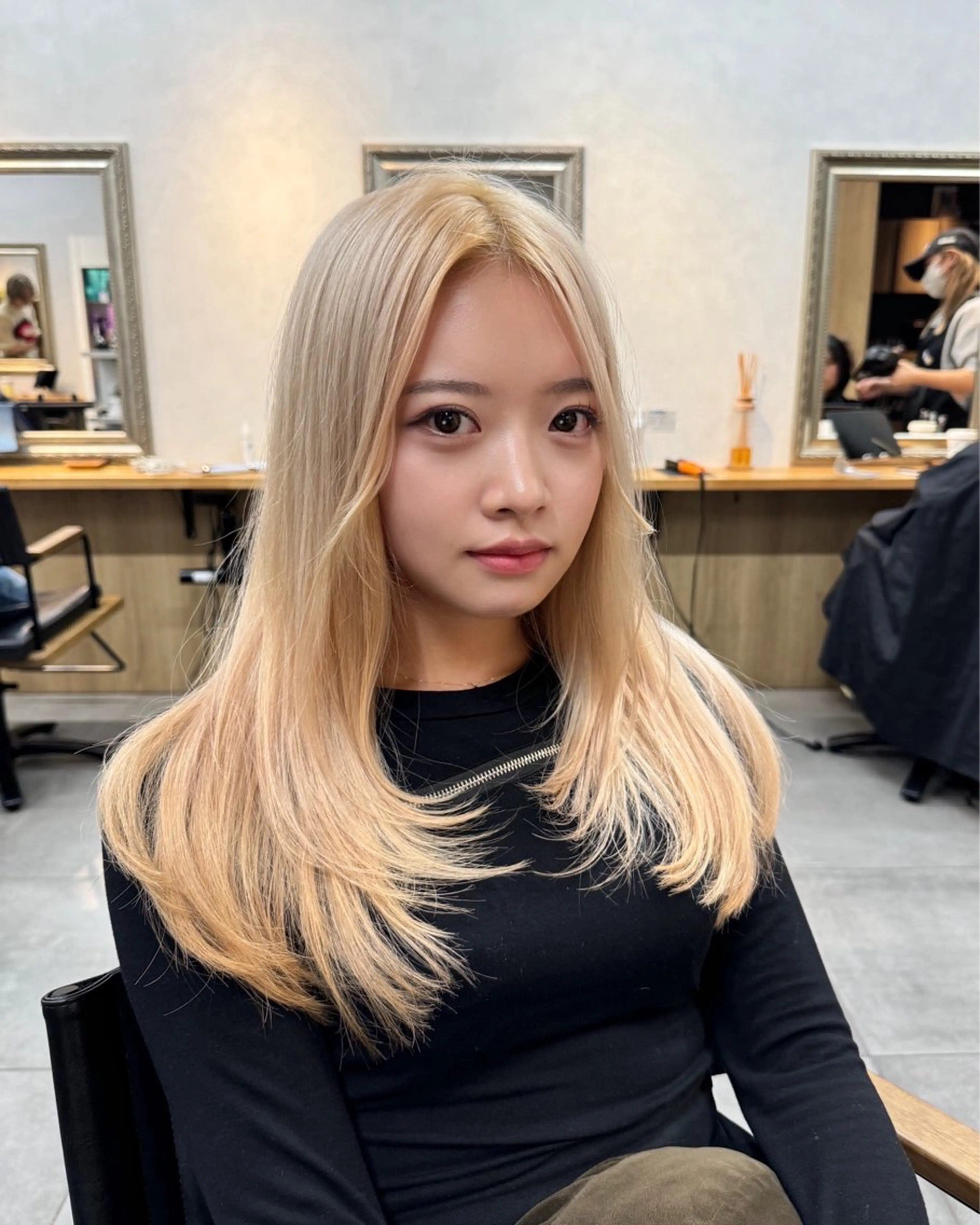 ロング 松本 和馬のヘアスタイル