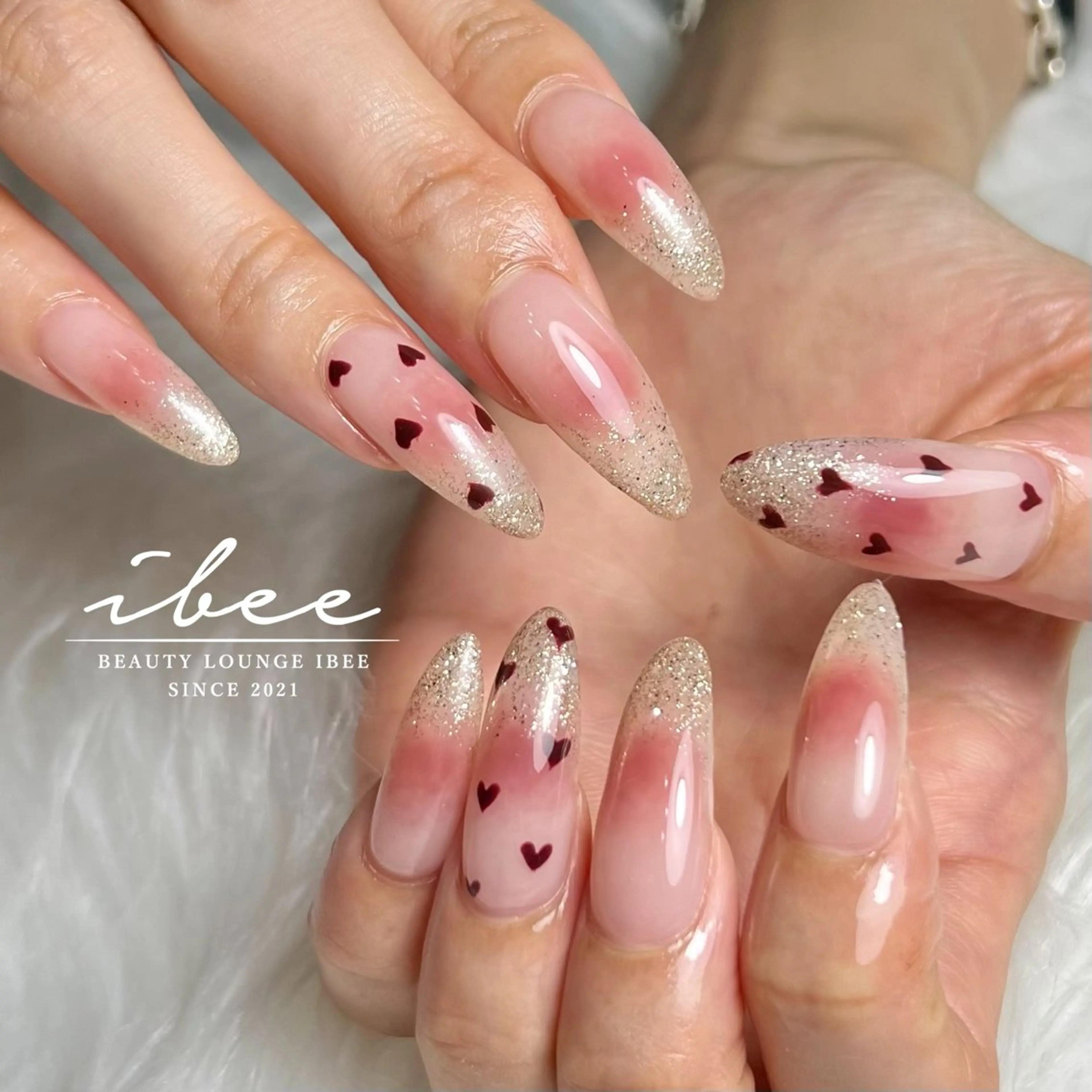 ネイル ハンドネイル ibee nail 🤍yumiのネイルデザイン