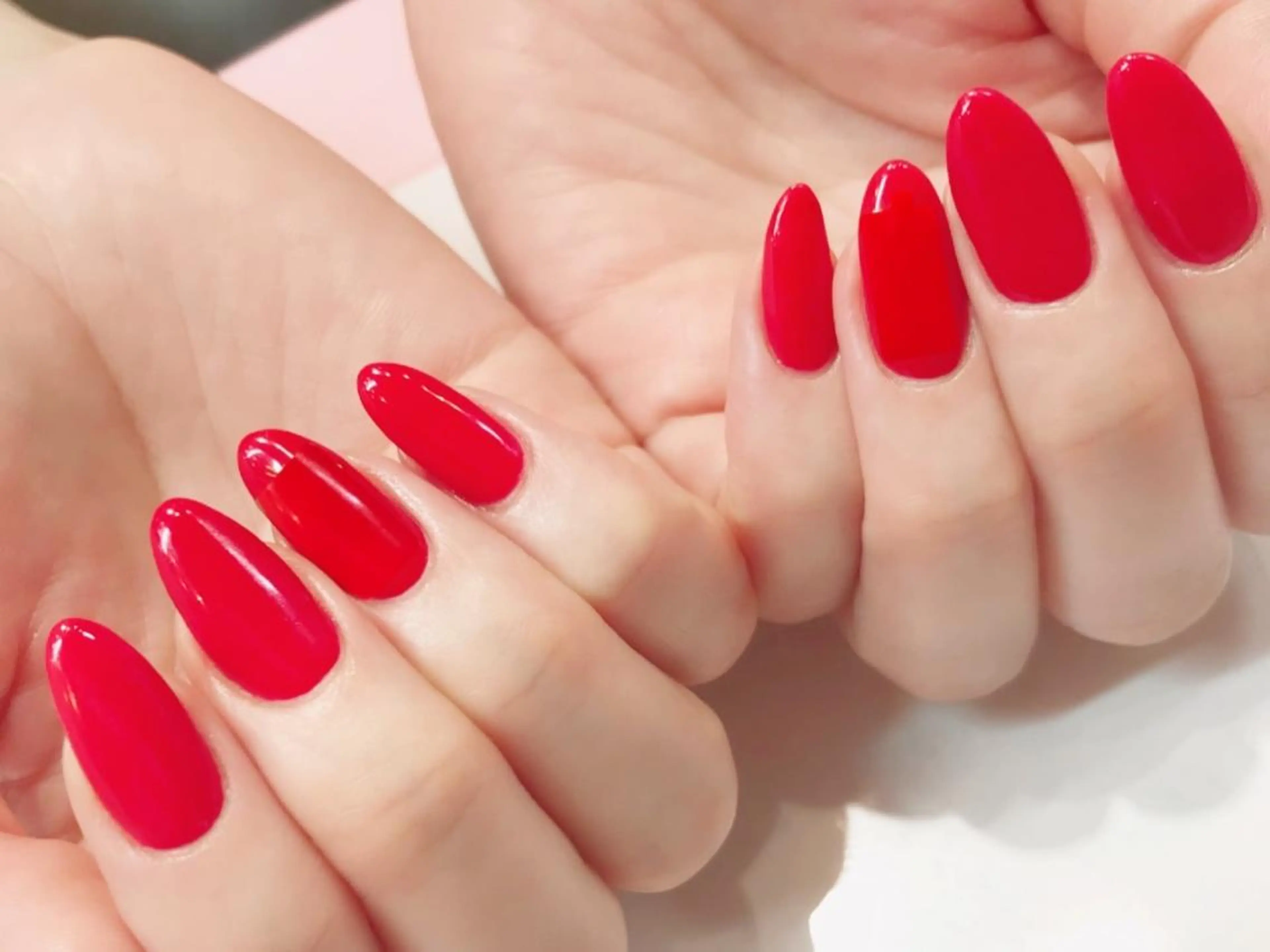 ネイル ワンカラーネイル Lisse銀座 Akuのネイルデザイン