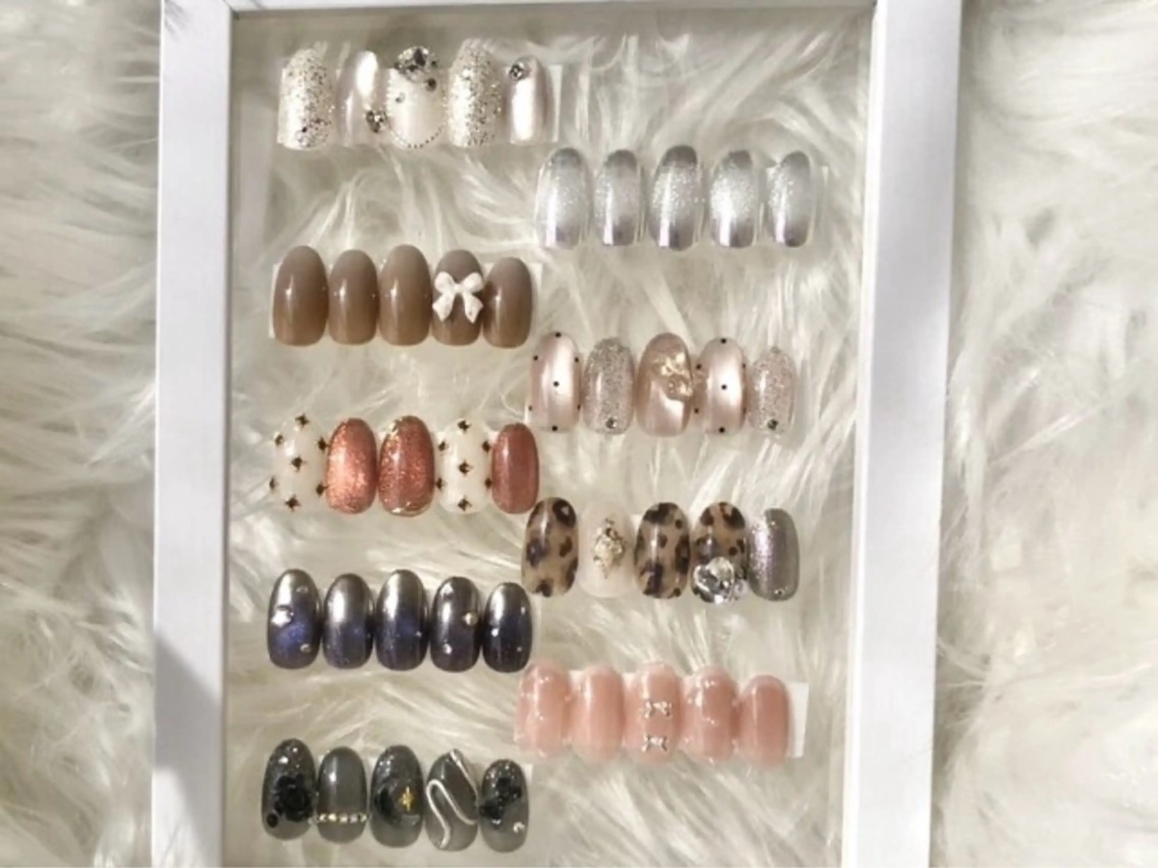 オフ無し★韓国・ワンホンネイルの写真