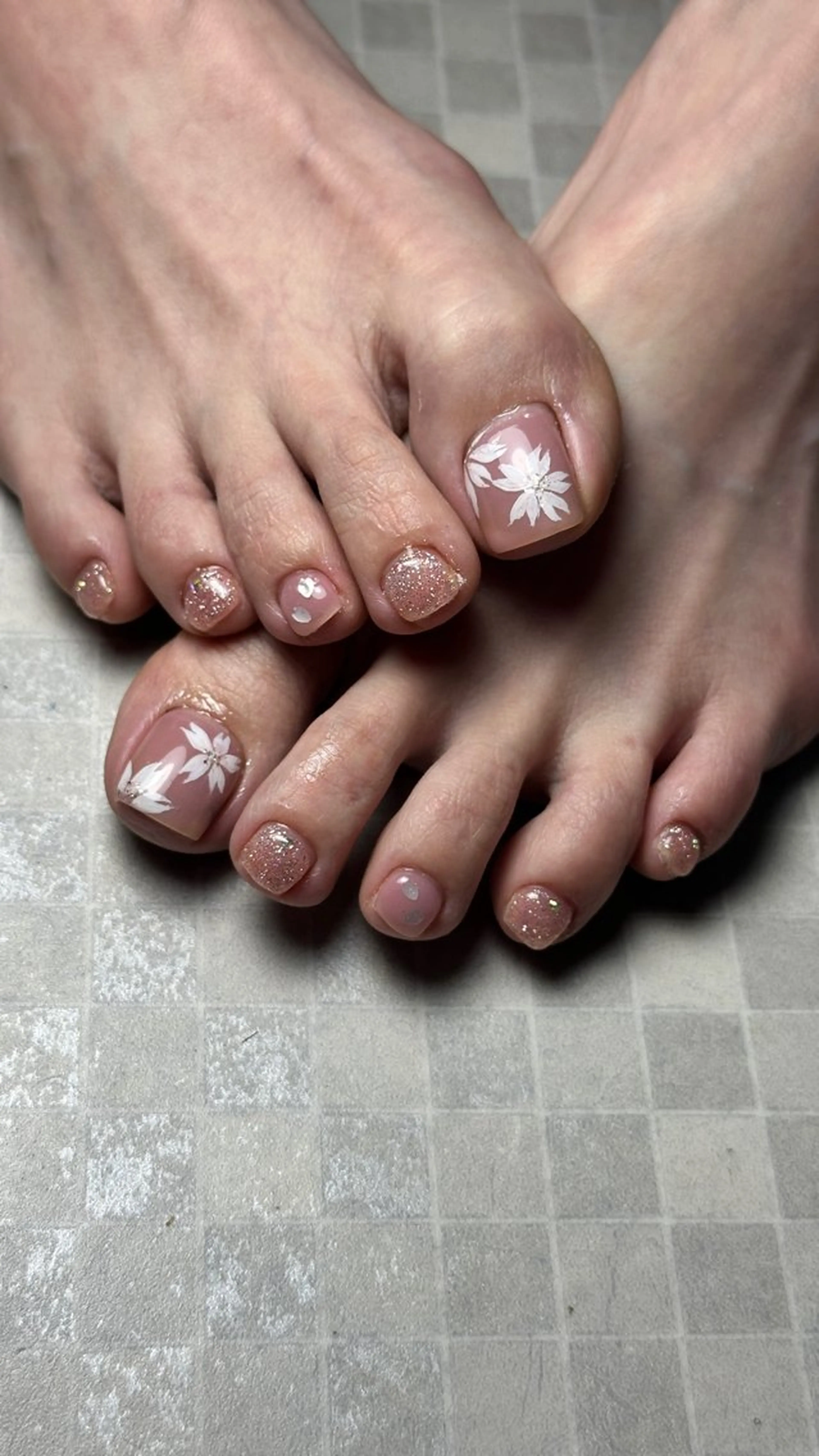 ネイル フットネイル うにゃねいる🌷 Mayaのネイルデザイン