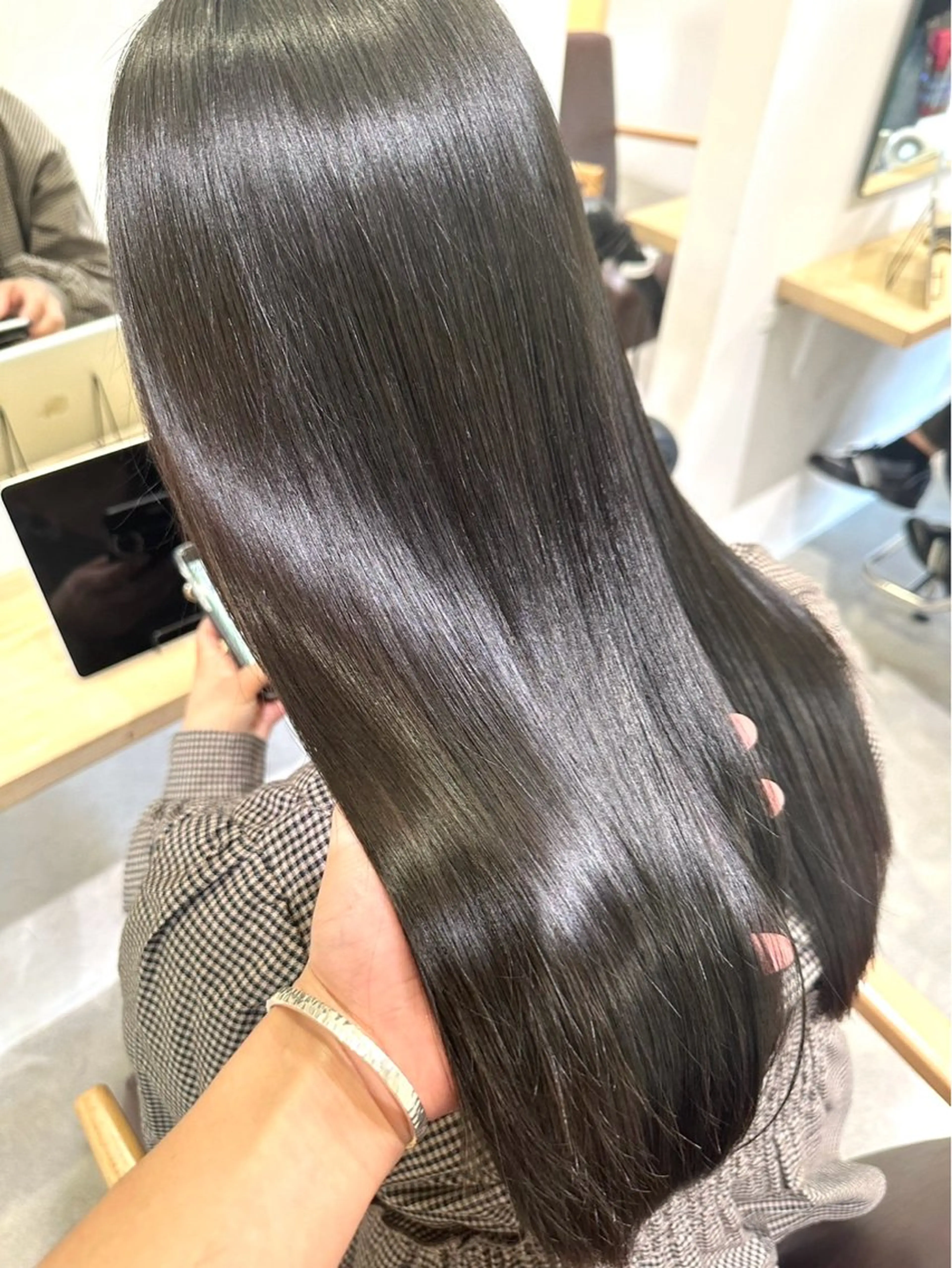 ロング カット ヘアカラー トリートメント 🧡丁寧さNo.① 🕊️白石恭丈🧡のヘアスタイル