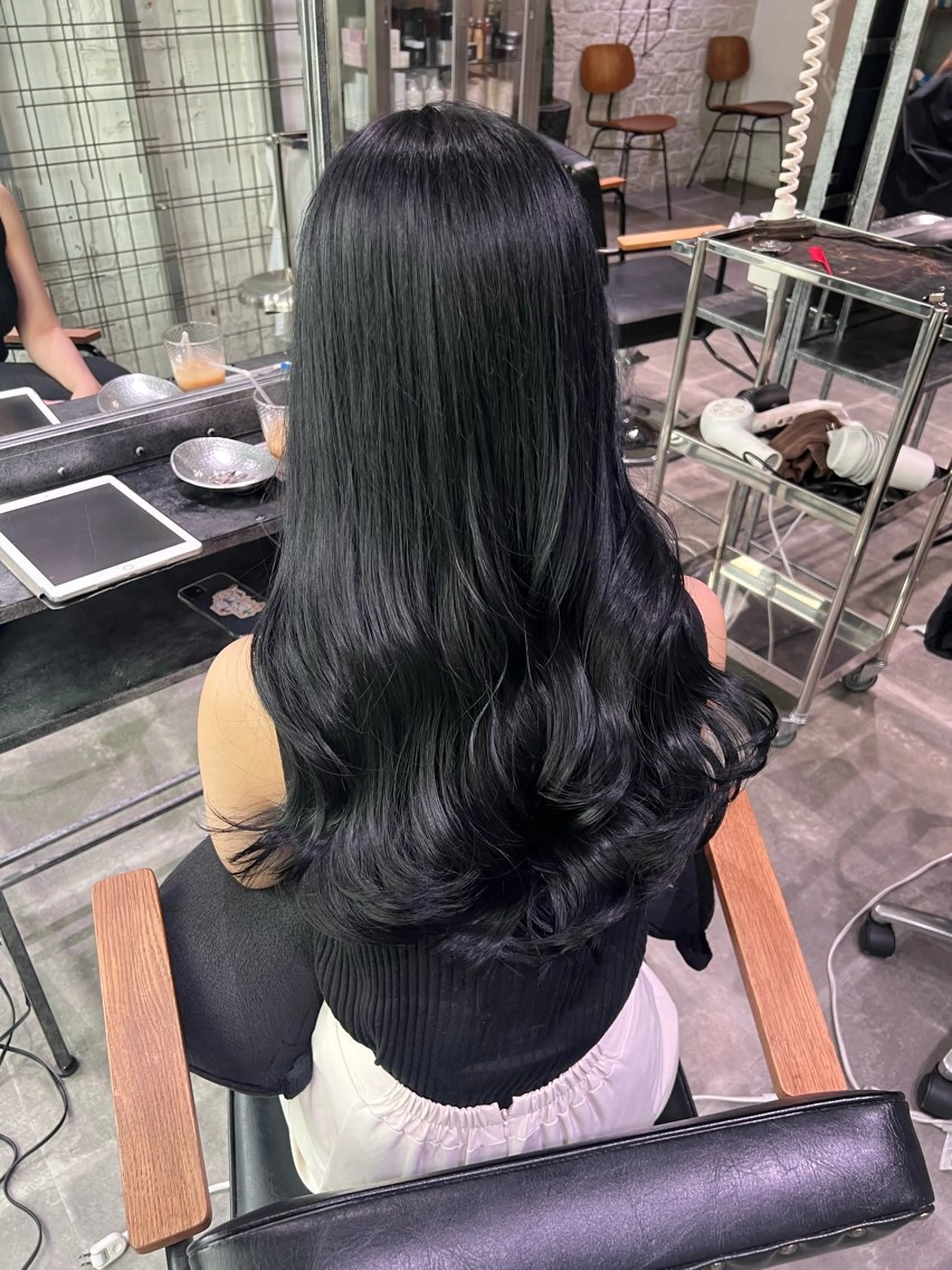 セミロング カラー カット ヘアカラー AYANE 韓国ヘア /レイヤーカットのヘアスタイル