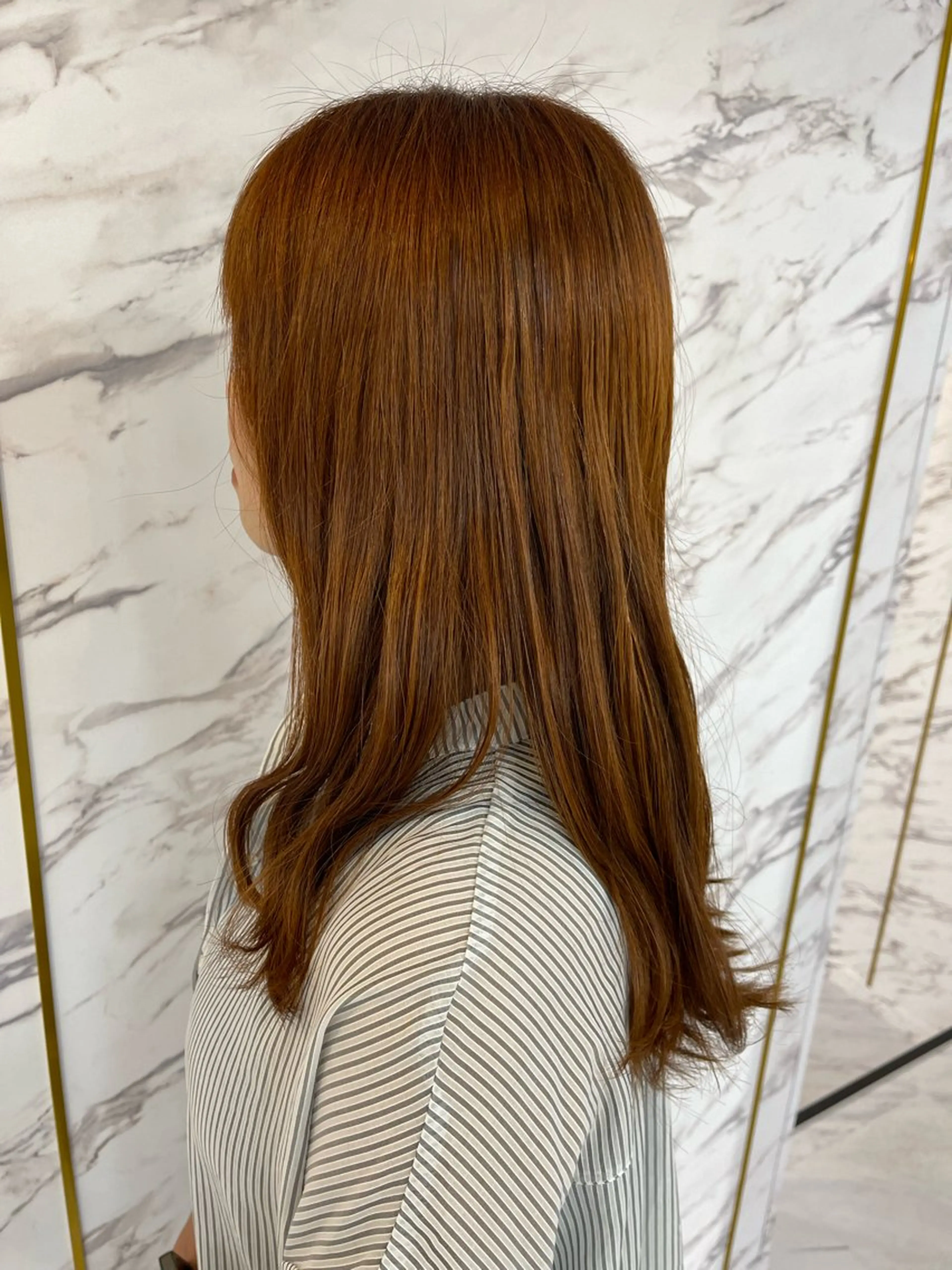 ロング 西野 蓮のヘアスタイル