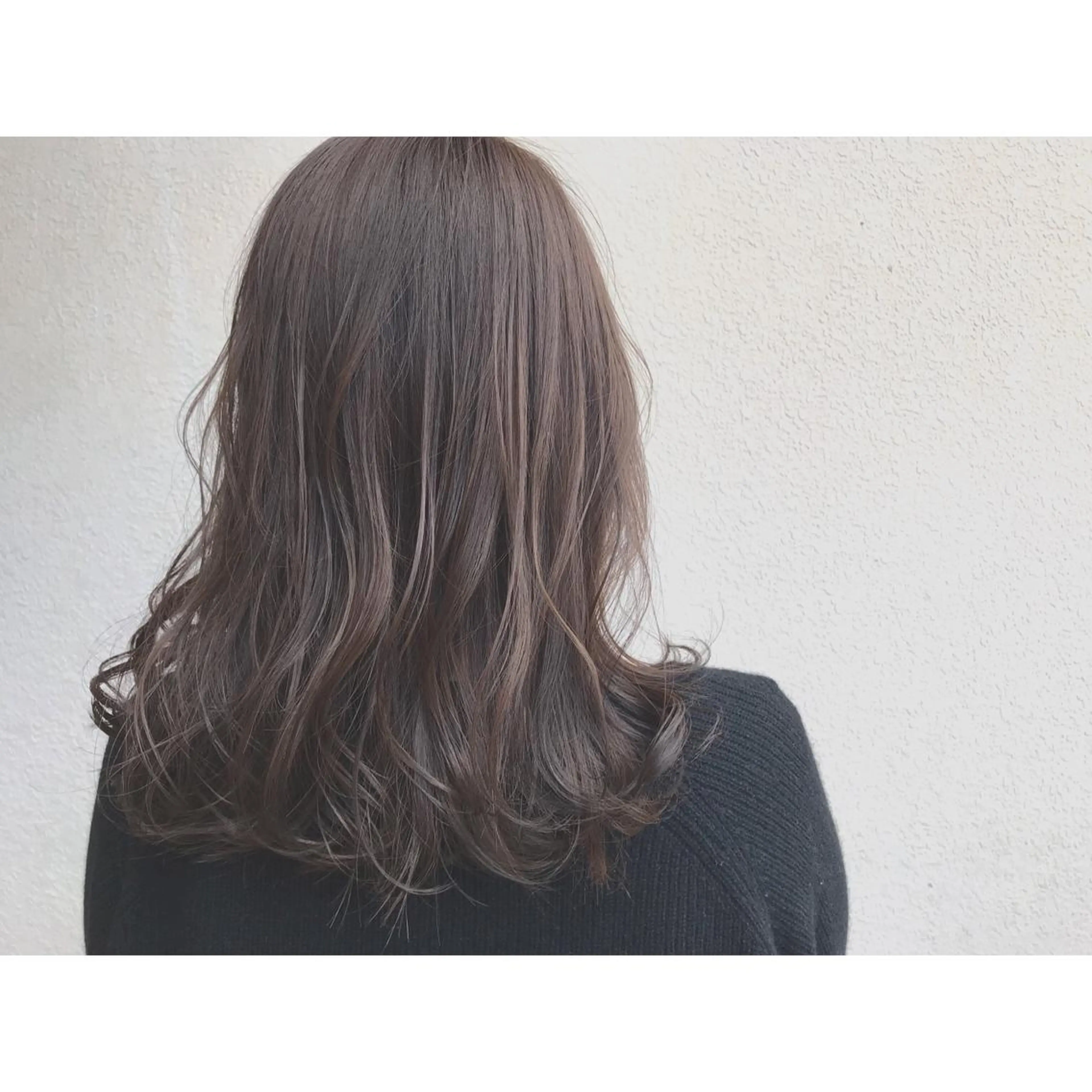 セミロング カラー アディクシーカラー ブラウンカラー チョコレートブラウン トリートメント なかにし まゆみのヘアスタイル