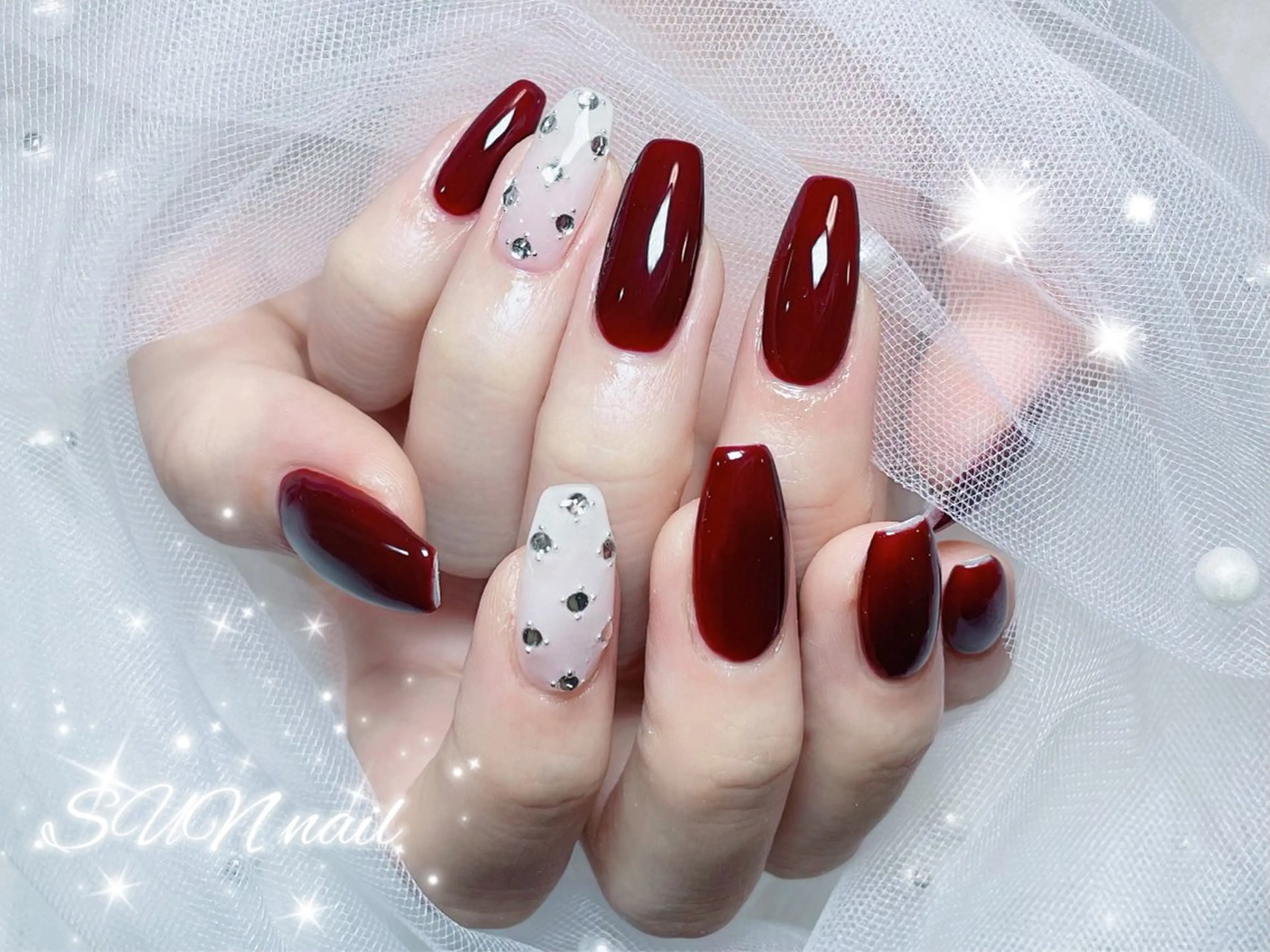 ネイル ハンドネイル ハンドケア SUN nail上本町のネイルデザイン