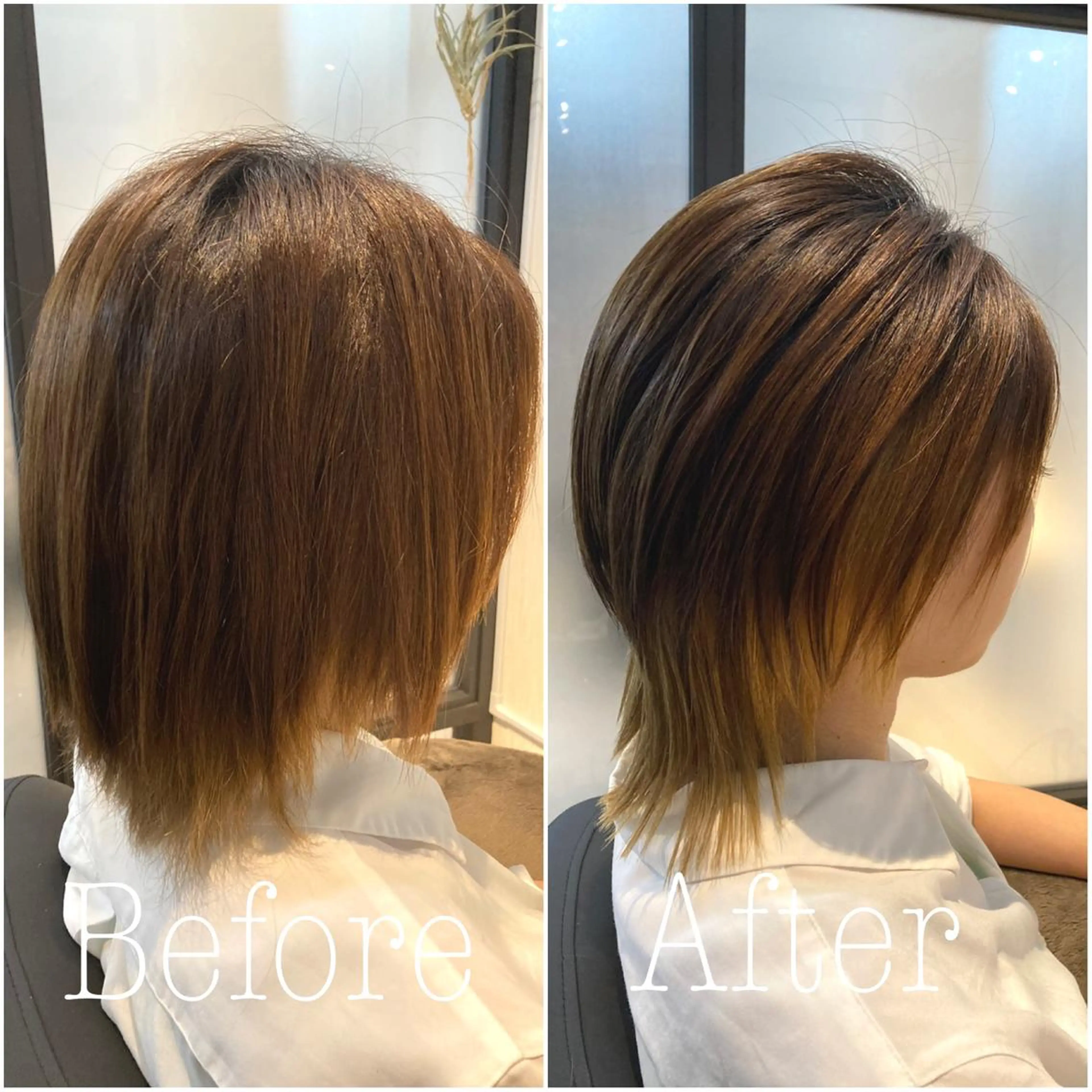 ショート カット 縮毛矯正 トリートメント ヘッドスパ Holidays share salon 曙店所属・Holidays sharesaronのヘアスタイル