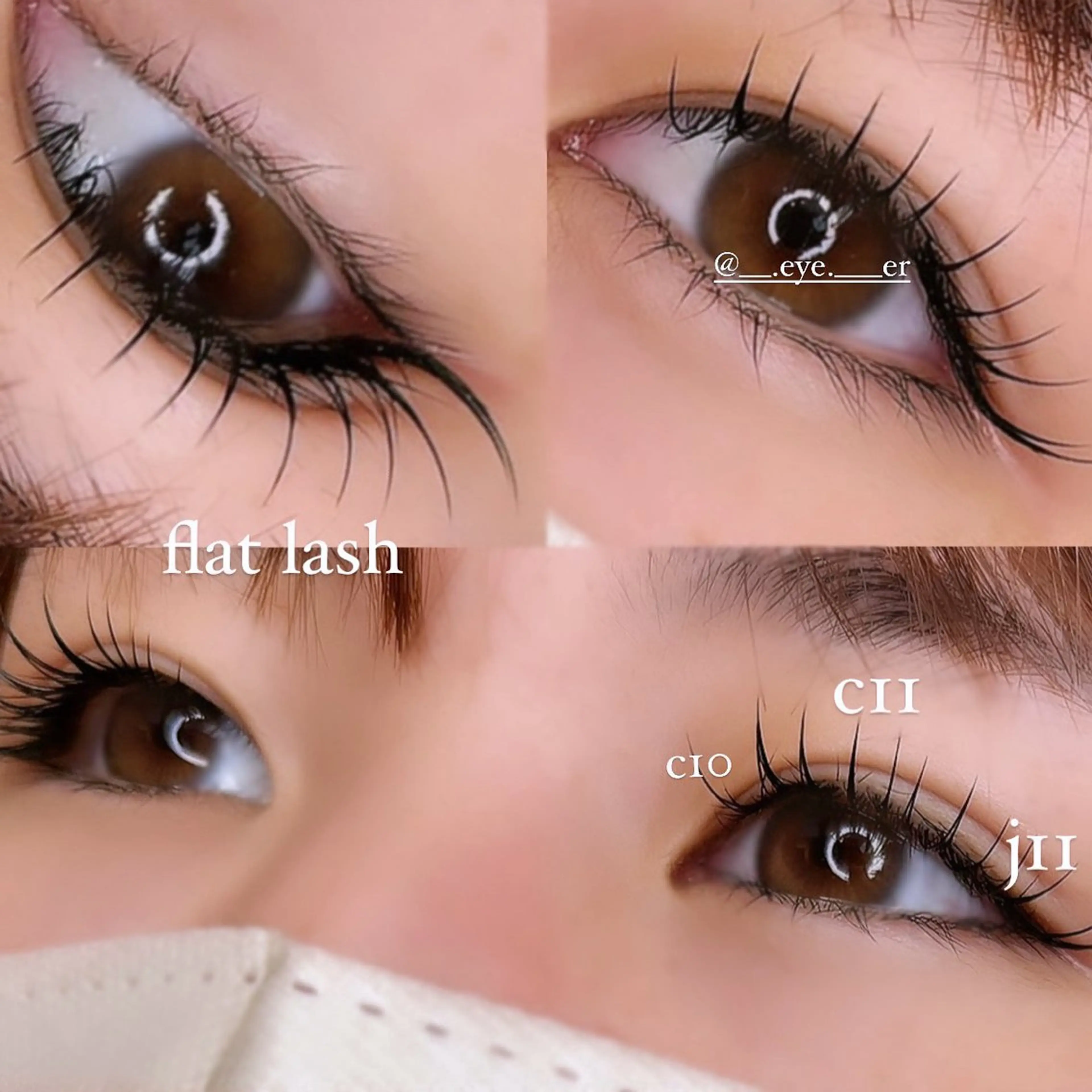 マツエク・マツパ LAUREL川崎店 ERIKO🐰束感♡のマツエク・マツパデザイン