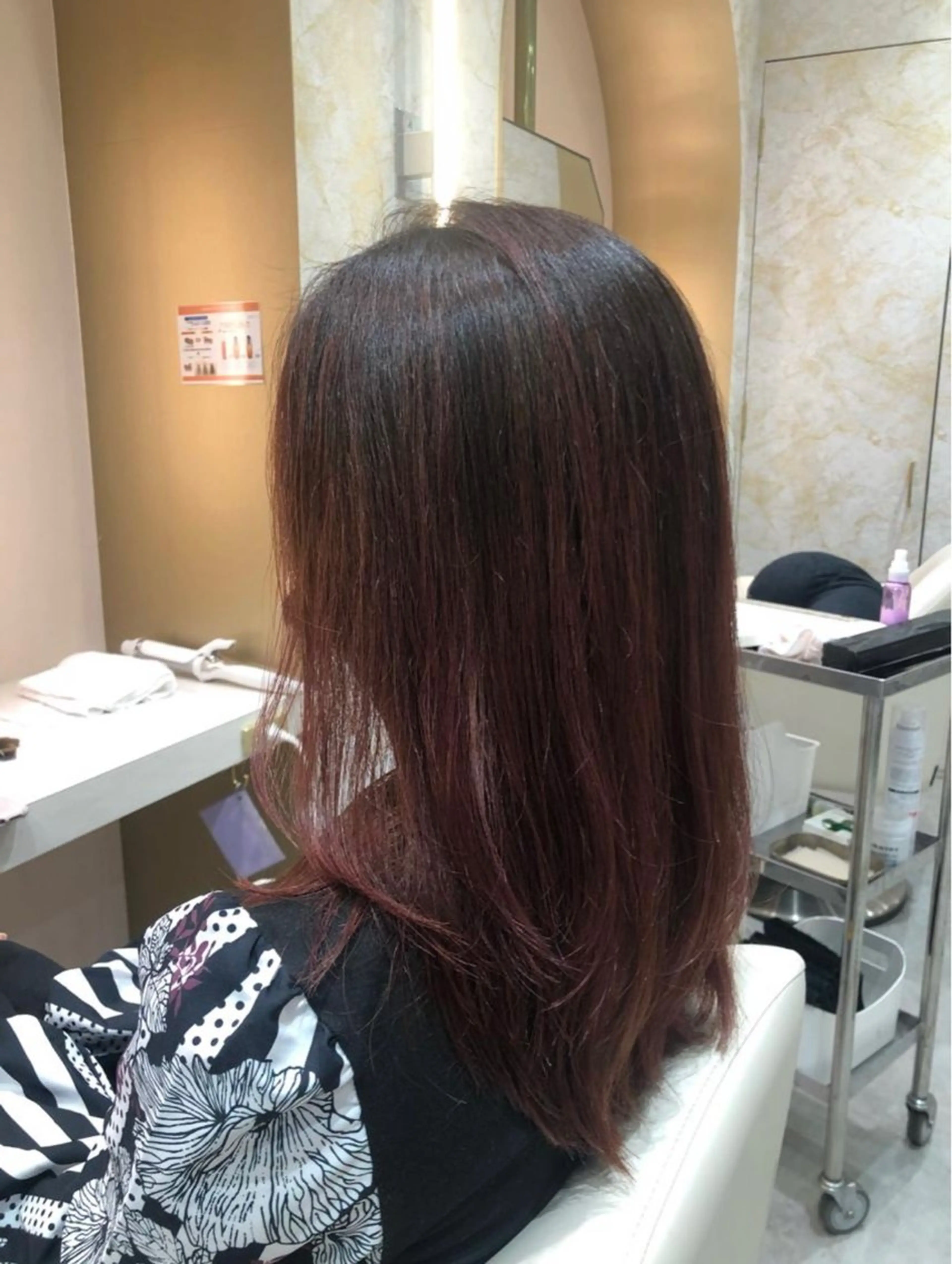 ミディアム La fith hair rond 立川店所属・kyosuke 透明感カラーのヘアスタイル