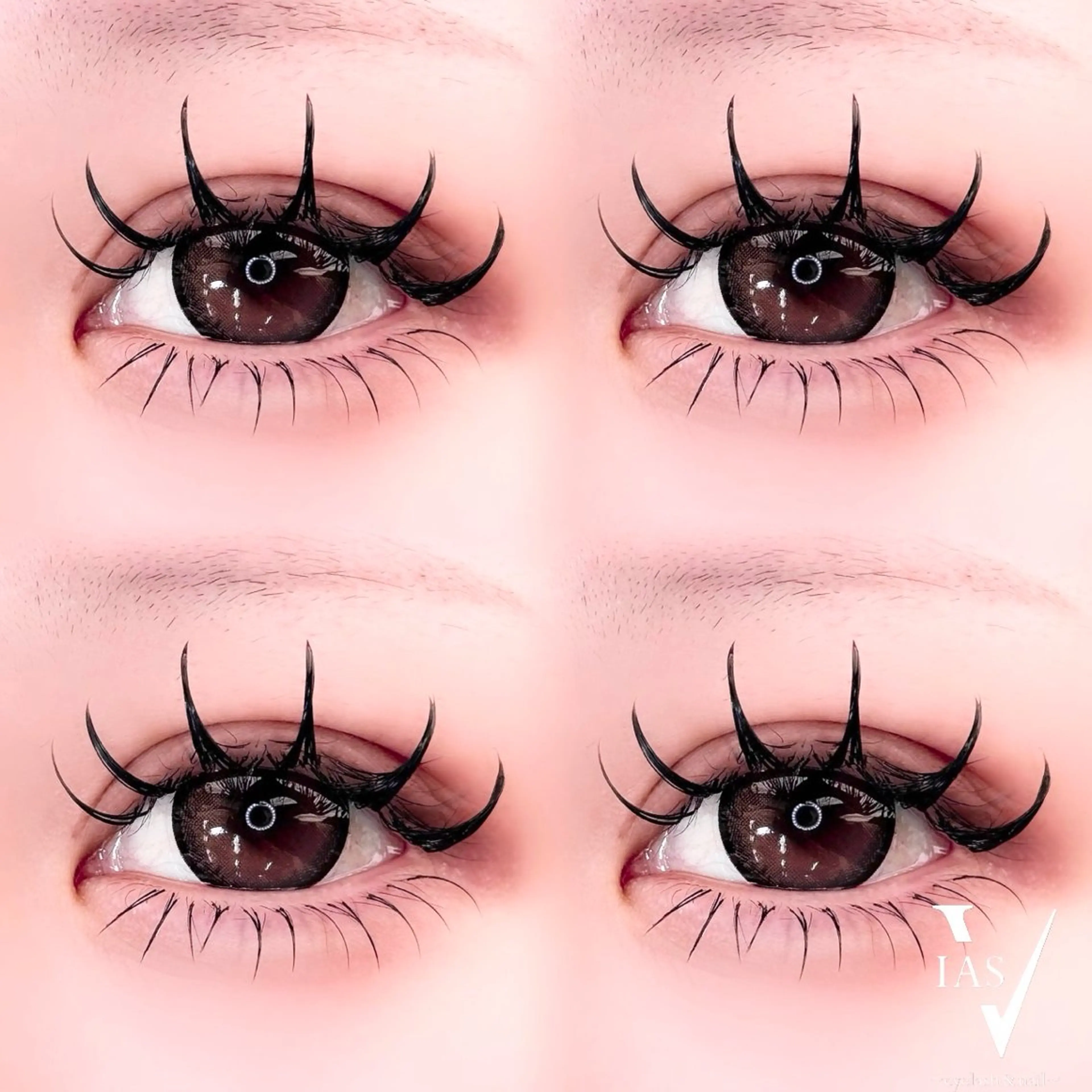 マツエク・マツパ フラットラッシュ VIAS sakiのマツエク・マツパデザイン