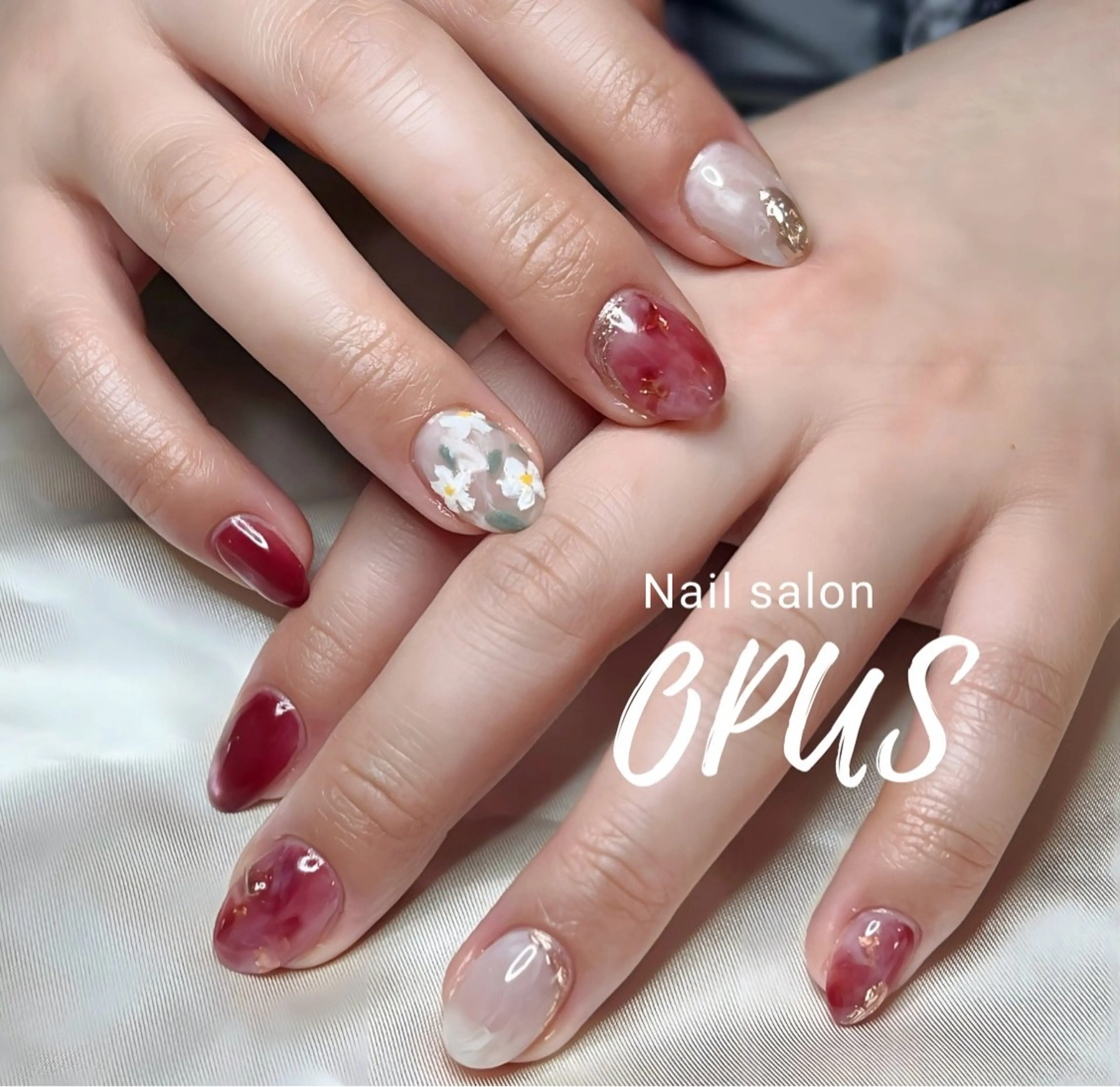 ネイル ハンドネイル ネイルサロン OPUS所属・watanabe chihiroのネイルデザイン