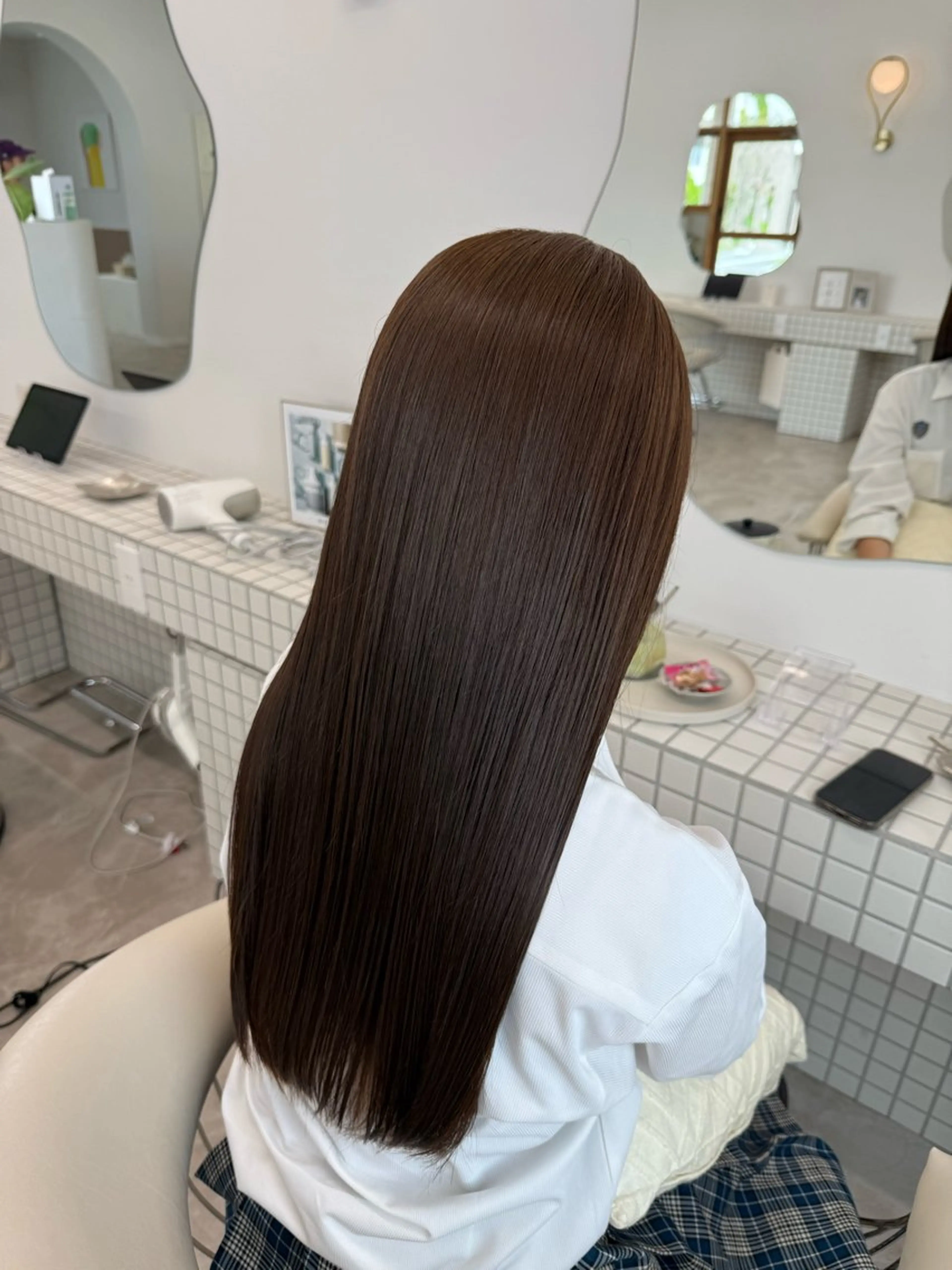 ミディアム 髪質改善 トリートメント トリートメント 古堅 一正のヘアスタイル