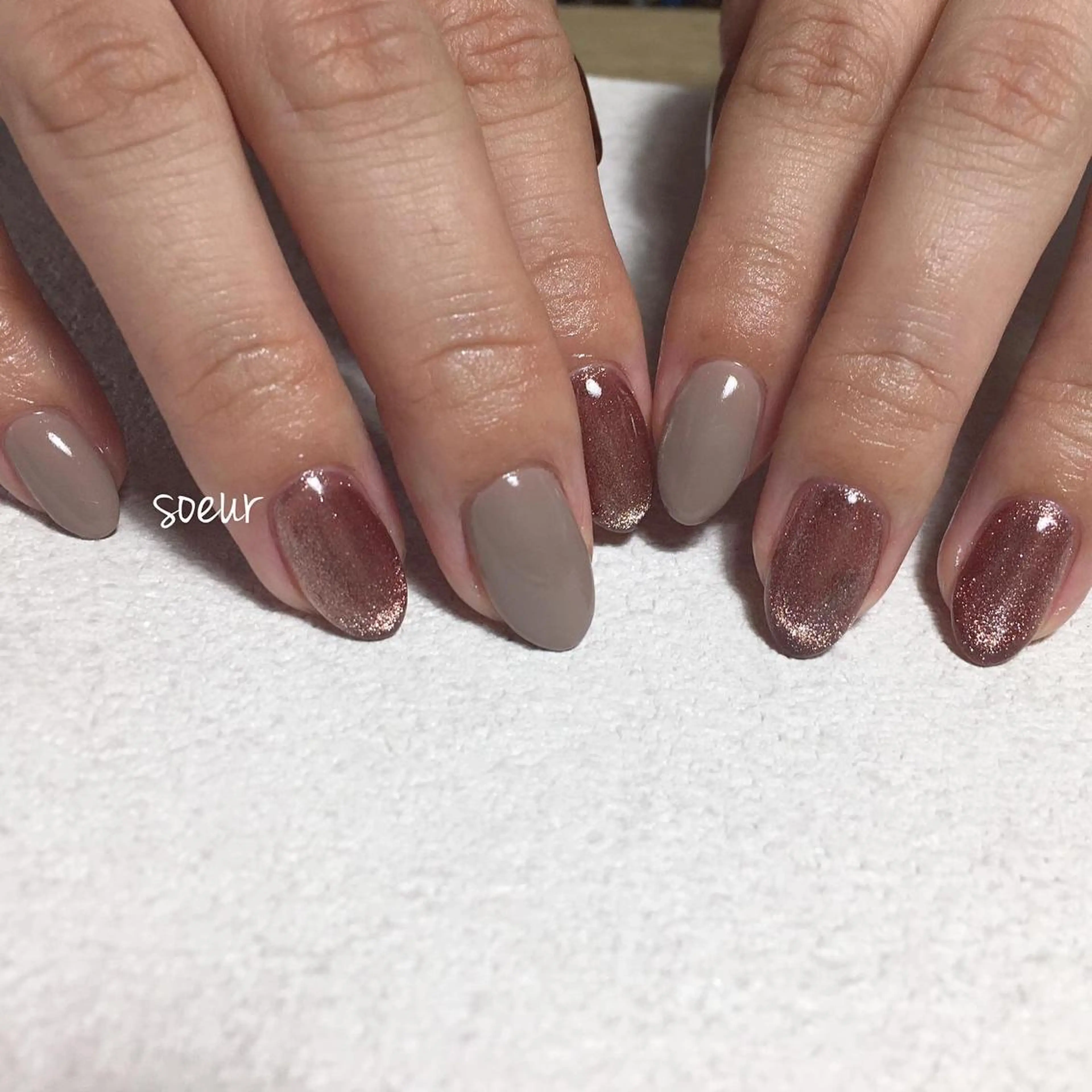 ネイル ハンドネイル soeur_ 武蔵浦和のネイルデザイン