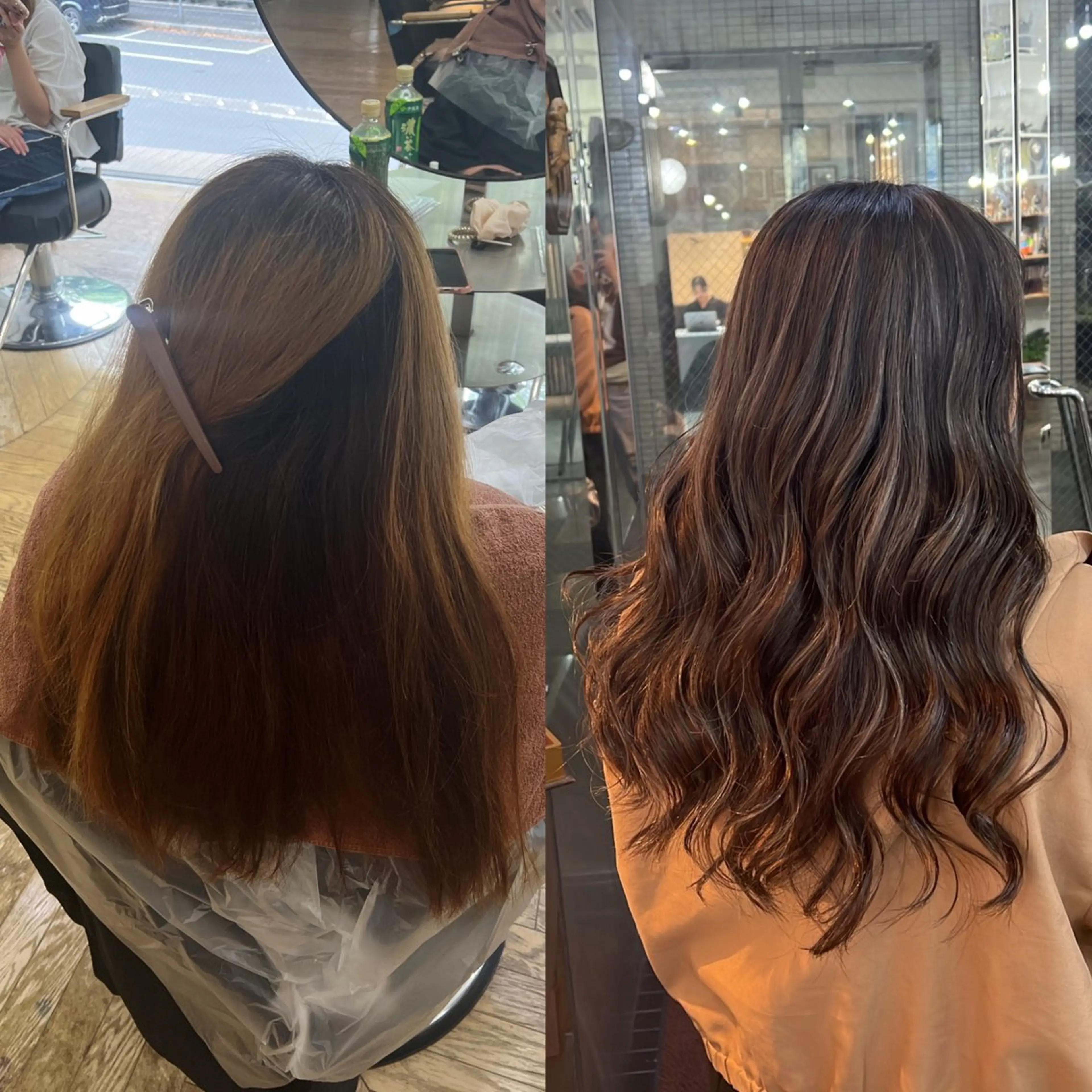 ロング カラー ヘアカラー トリートメント レイヤー/ボブ/ ミニボブ/AOIのヘアスタイル