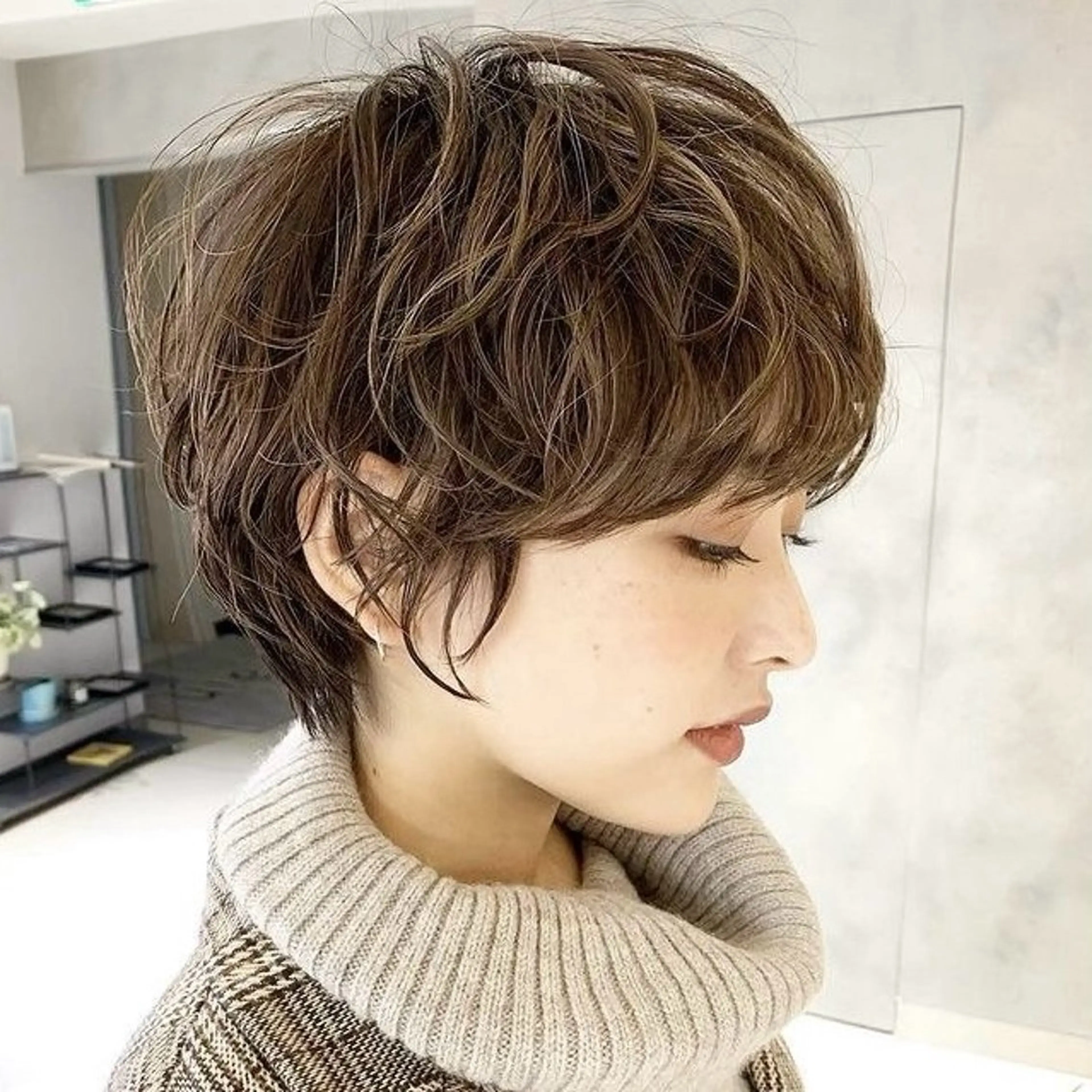 ショート ショートヘア 今だけカット無料✨ 表参道美容師　井出光のヘアスタイル