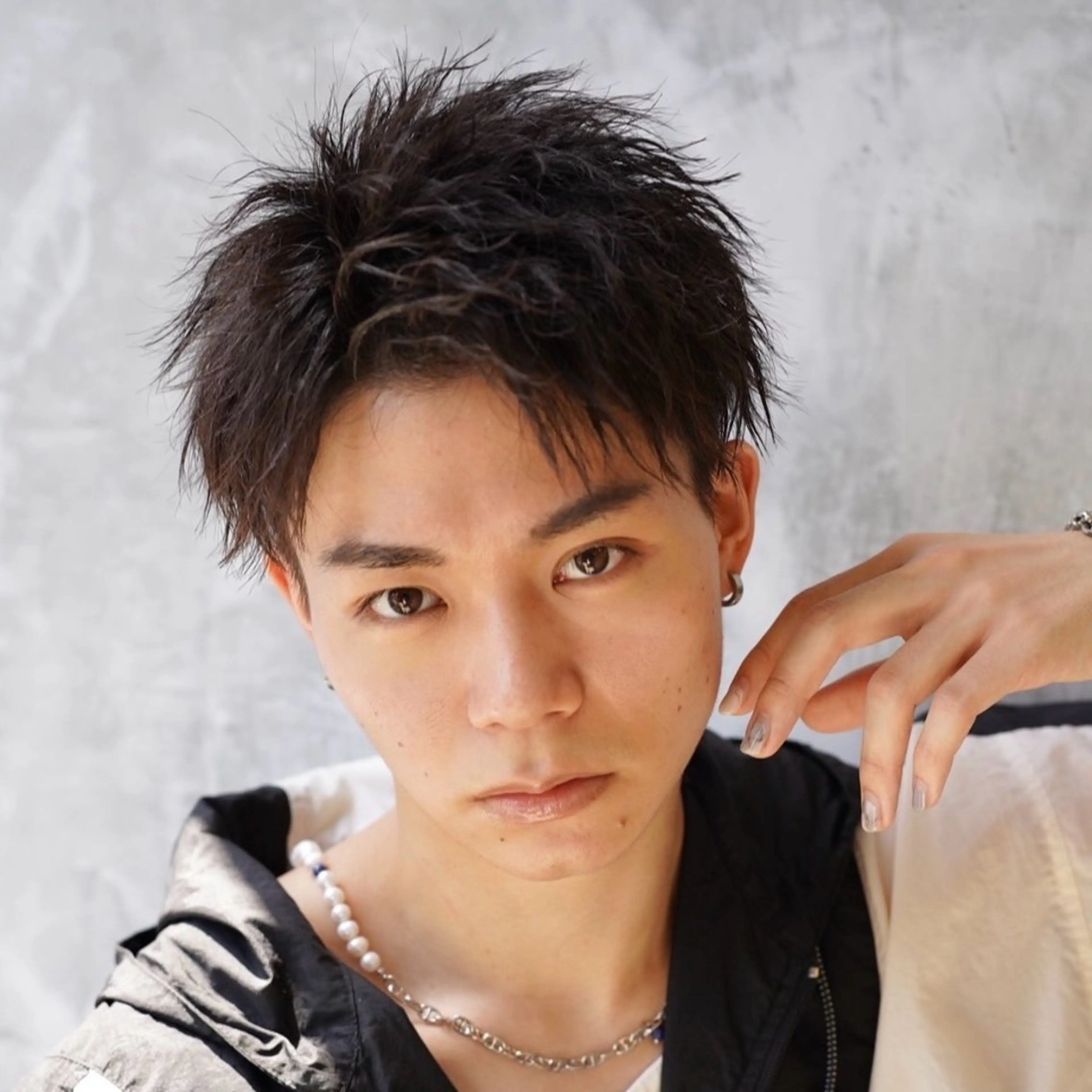 パーマ メンズ メンズパーマ SALOWIN新宿三丁目所属・新宿/新宿三丁目 メンズハイライト梶原のヘアスタイル