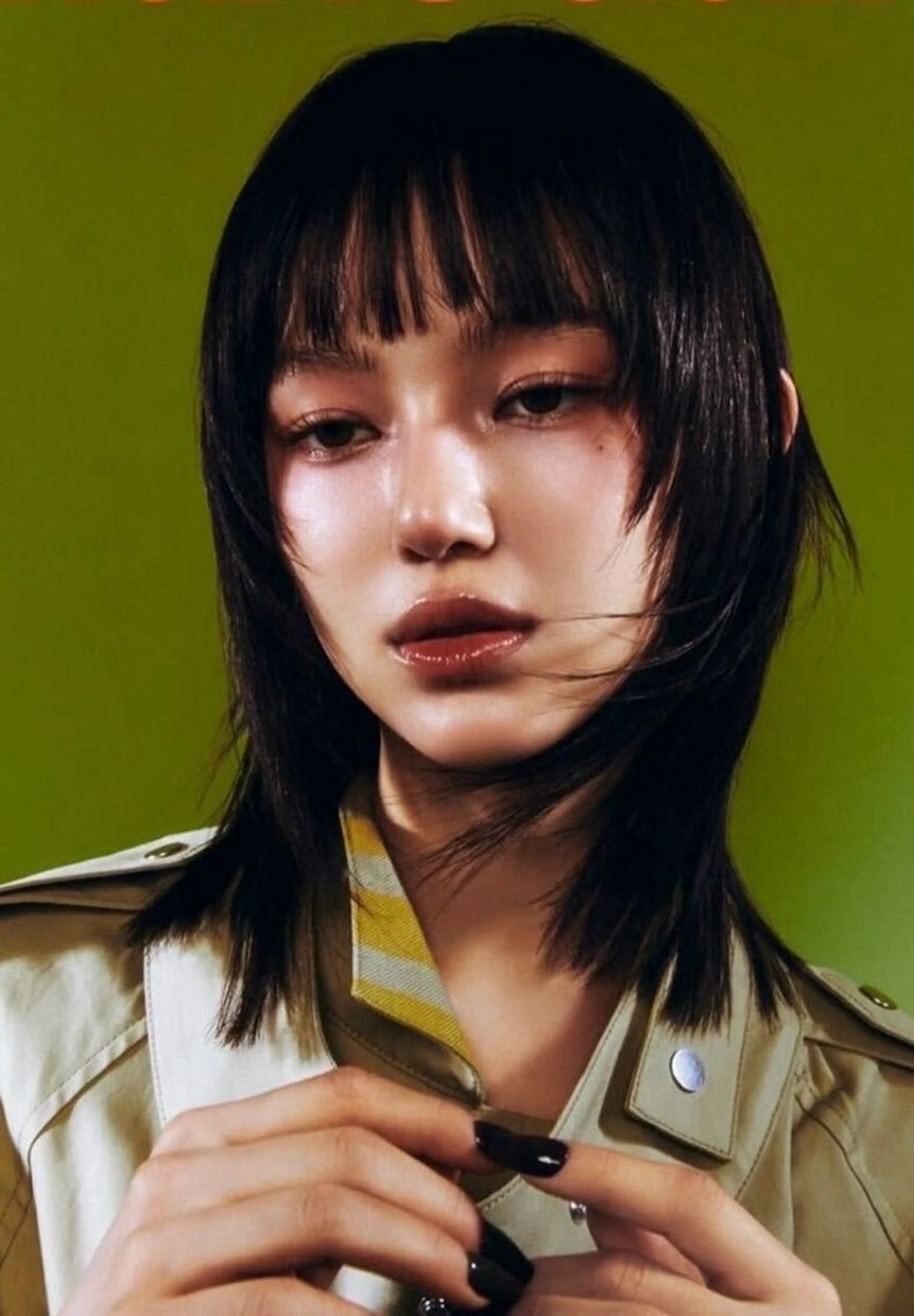 ミディアム YUUKI/ボブ パーマ.レイヤーのヘアスタイル