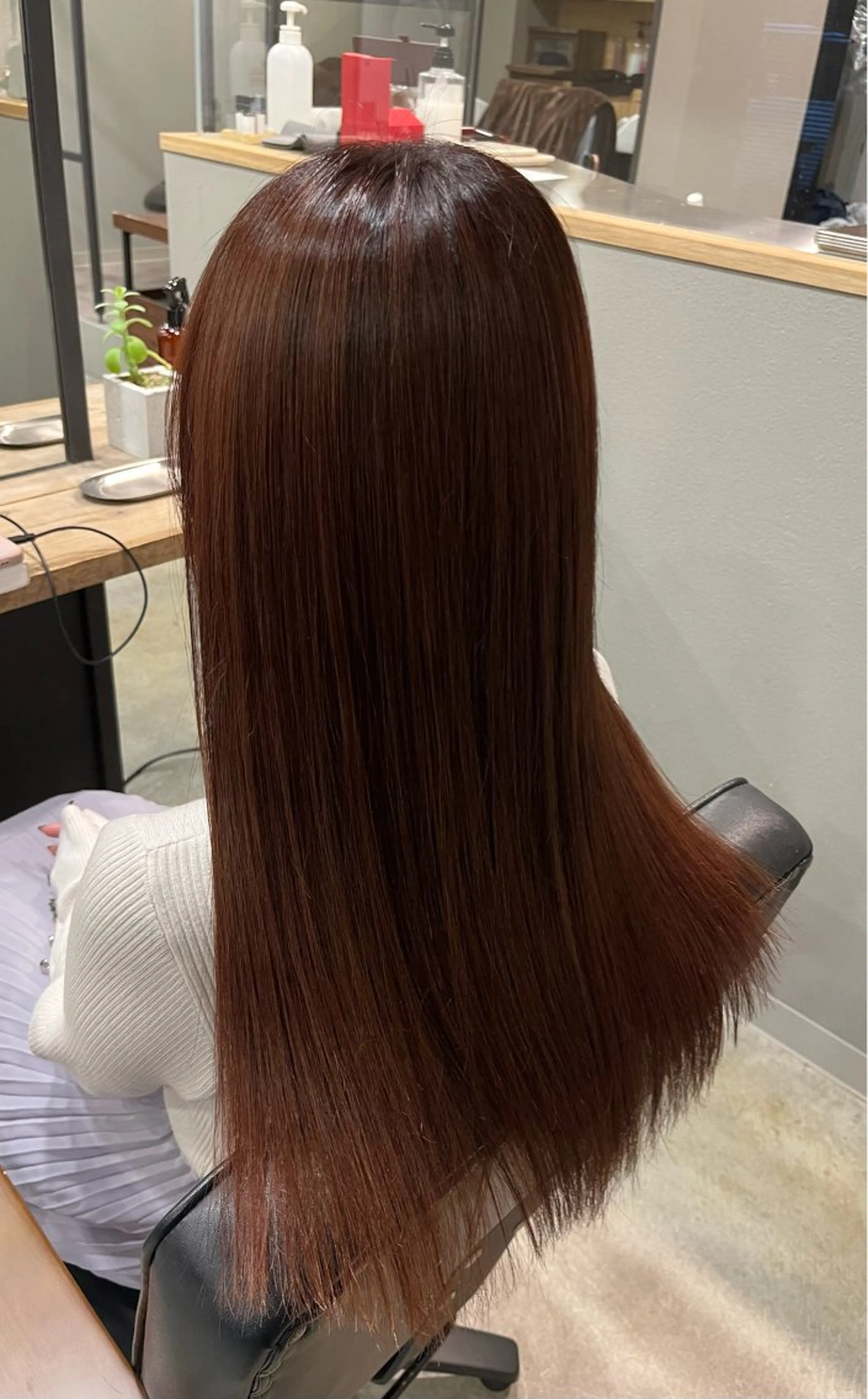 【  ⭐️ロングの方限定⭐️  】カット➕艶カラーの写真