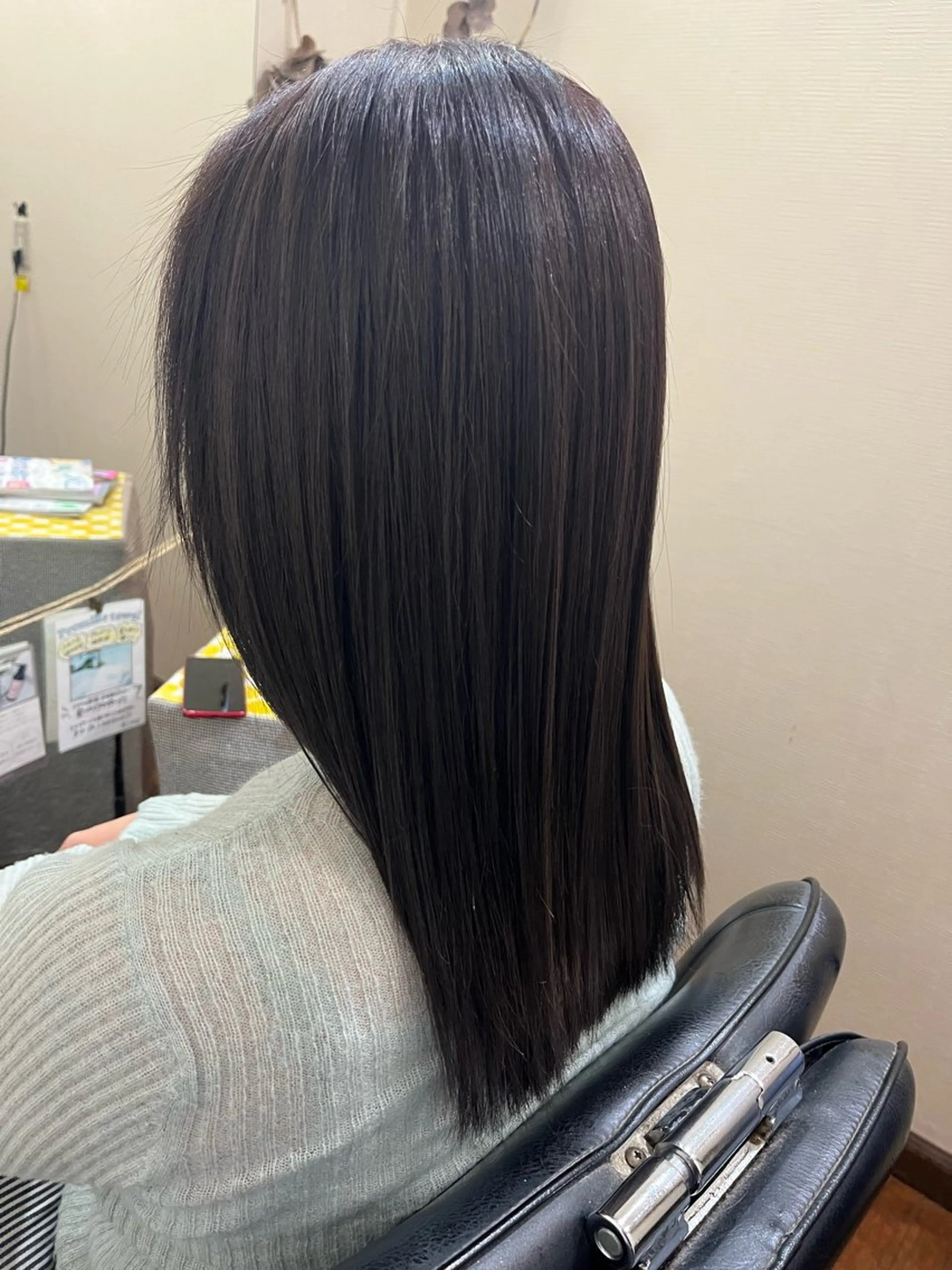 【限定メニューVol.1‼️🏖️ホームケア用トリートメント付き🧴】🥭ヘアカラー➕酵素トリートメント🍍の写真