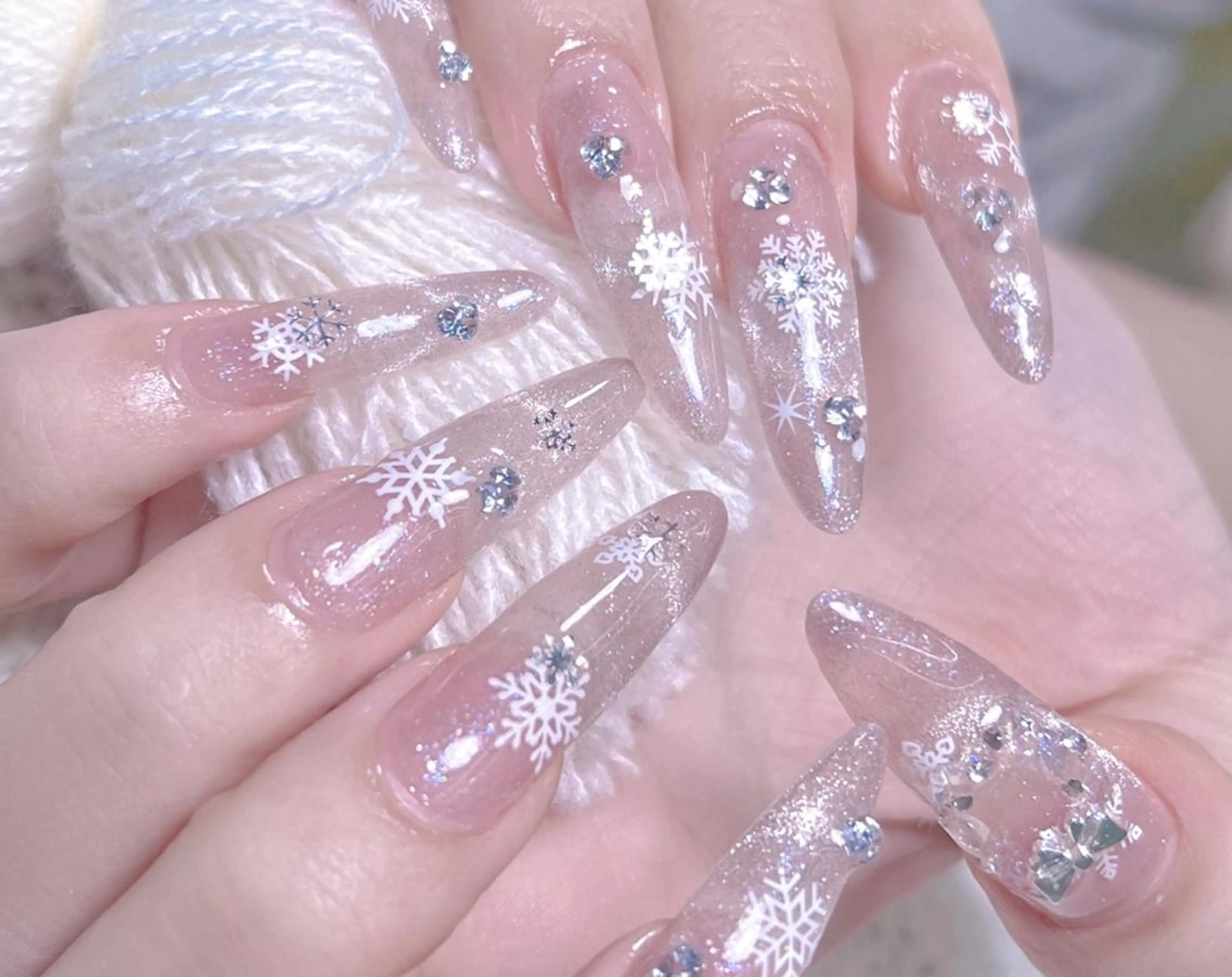 ネイル ハンドネイル na🎀🎀na ちゅるちゅるのネイルデザイン