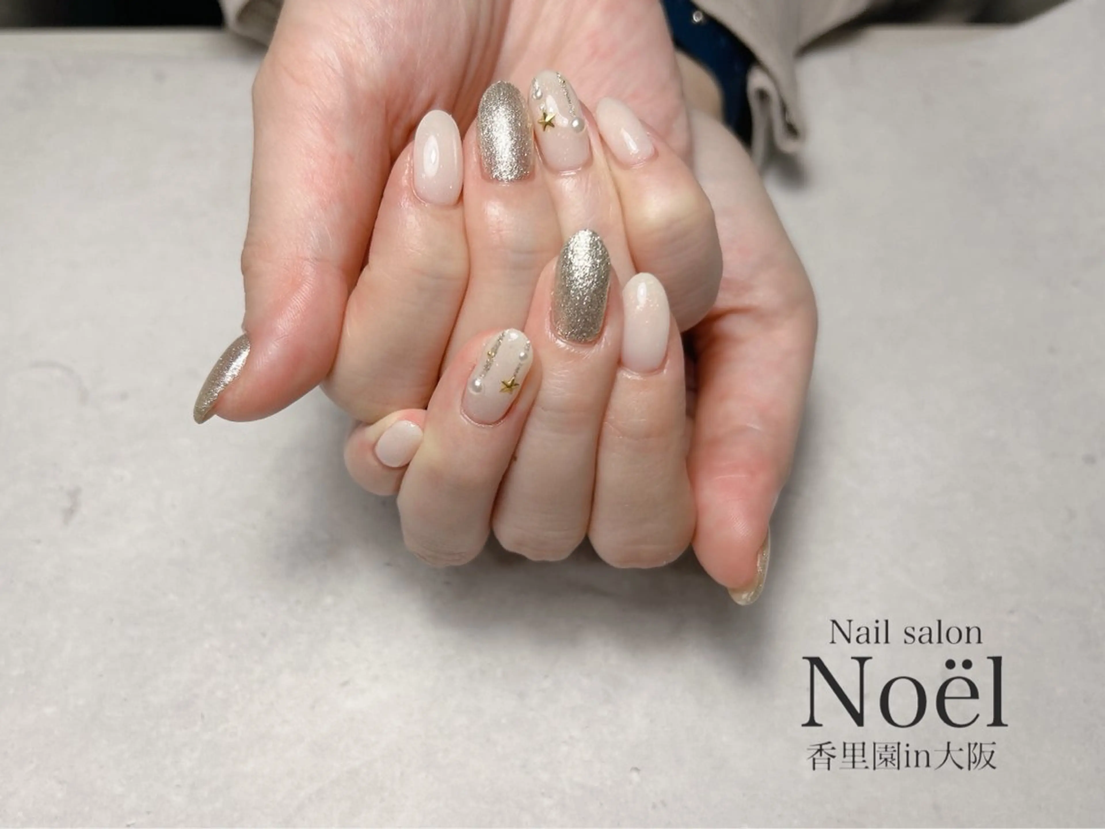 ネイル ハンドネイル Nailsalon  &Noel所属・もも 🍑のネイルデザイン