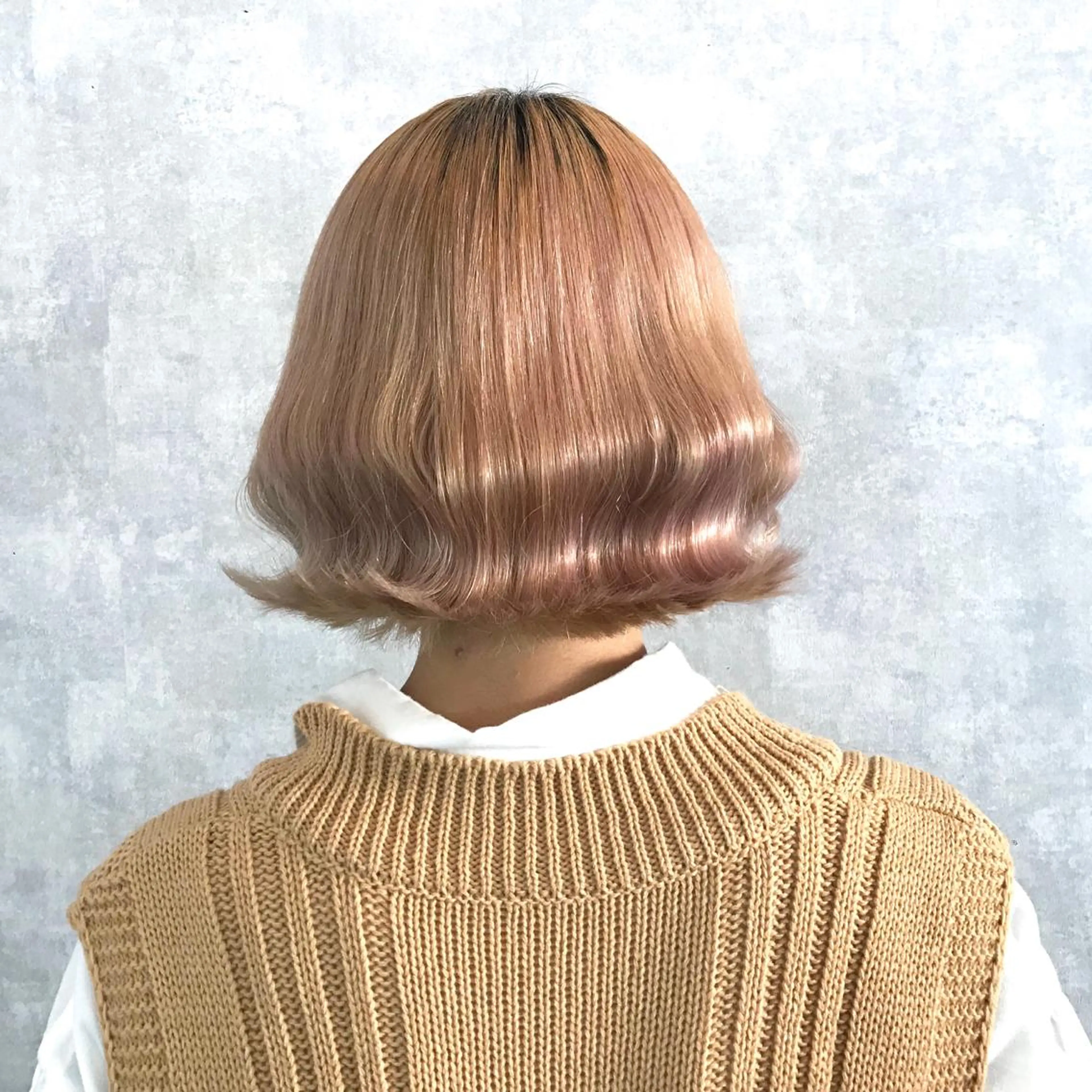 ショート タンバルモリ ムルギョル巻き 韓国風ヘア シースルーバング タッセルカット サロウィン所属・K-POP好き美容師 🇰🇷Kai.Yのヘアスタイル