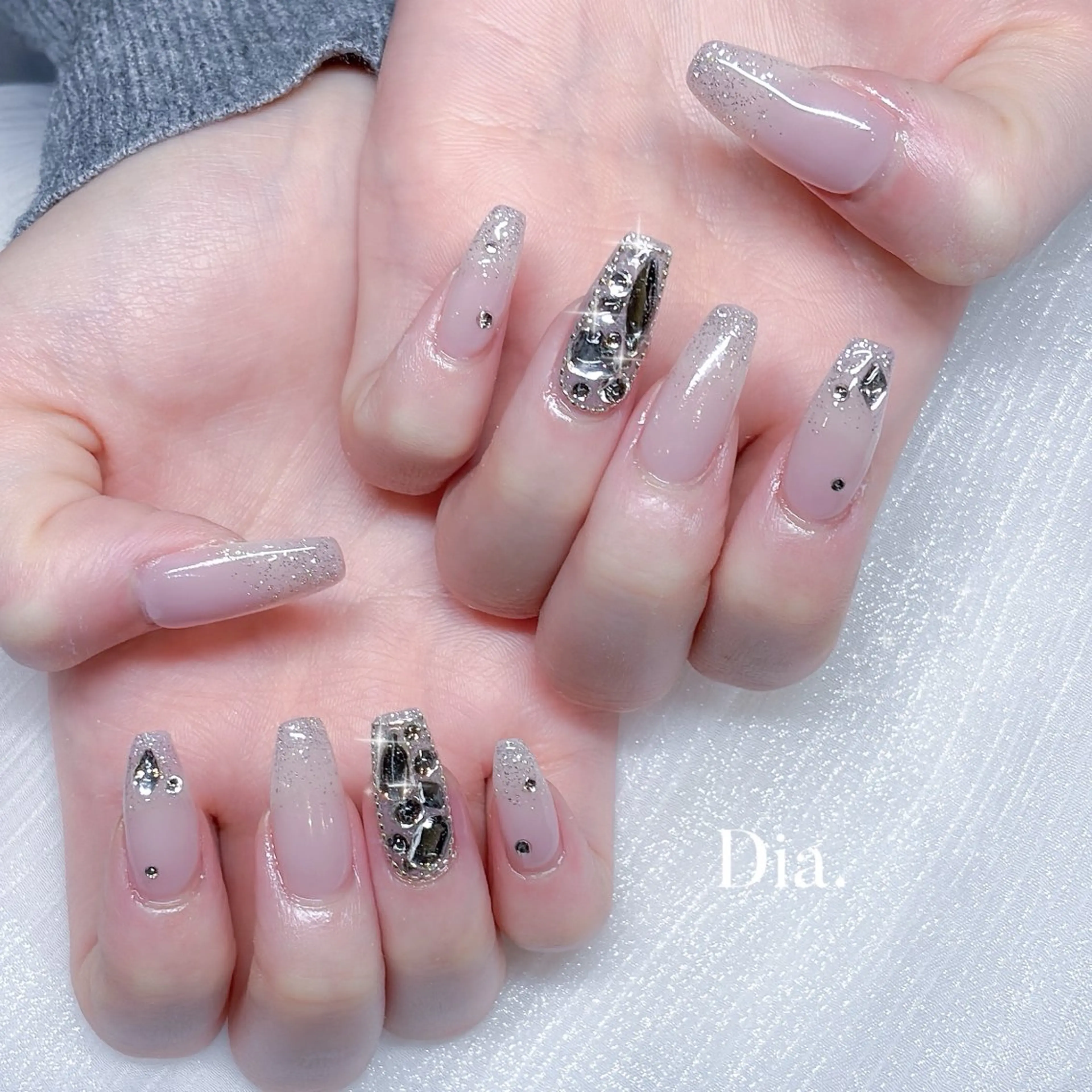 ネイル ハンドネイル nail salon Dia.所属・minori 💎Dia.のネイルデザイン