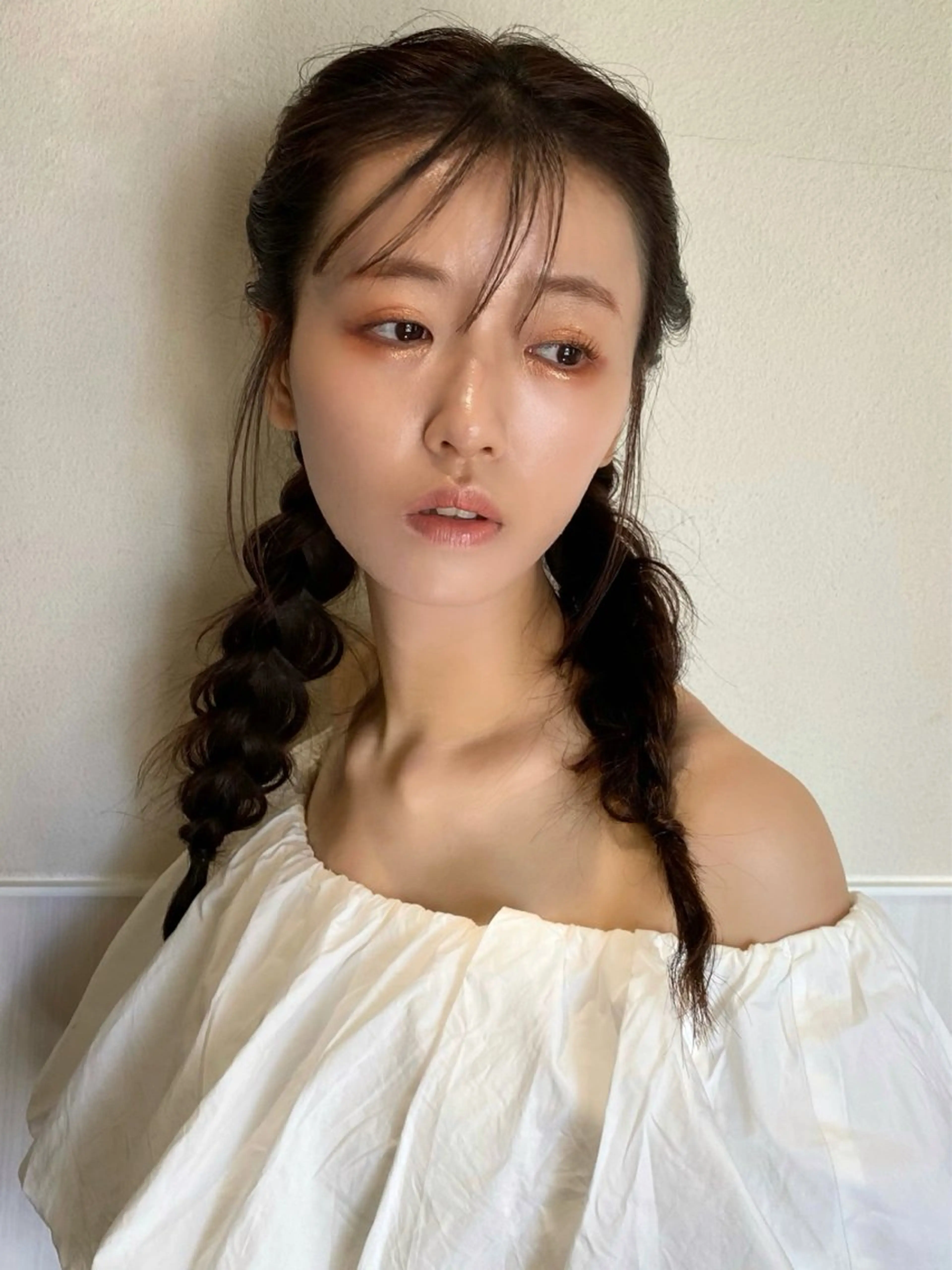 セミロング カラー ヘアアレンジ カット ヘアカラー トリートメント RIHO/愛されモテ /透明感カラーのヘアスタイル