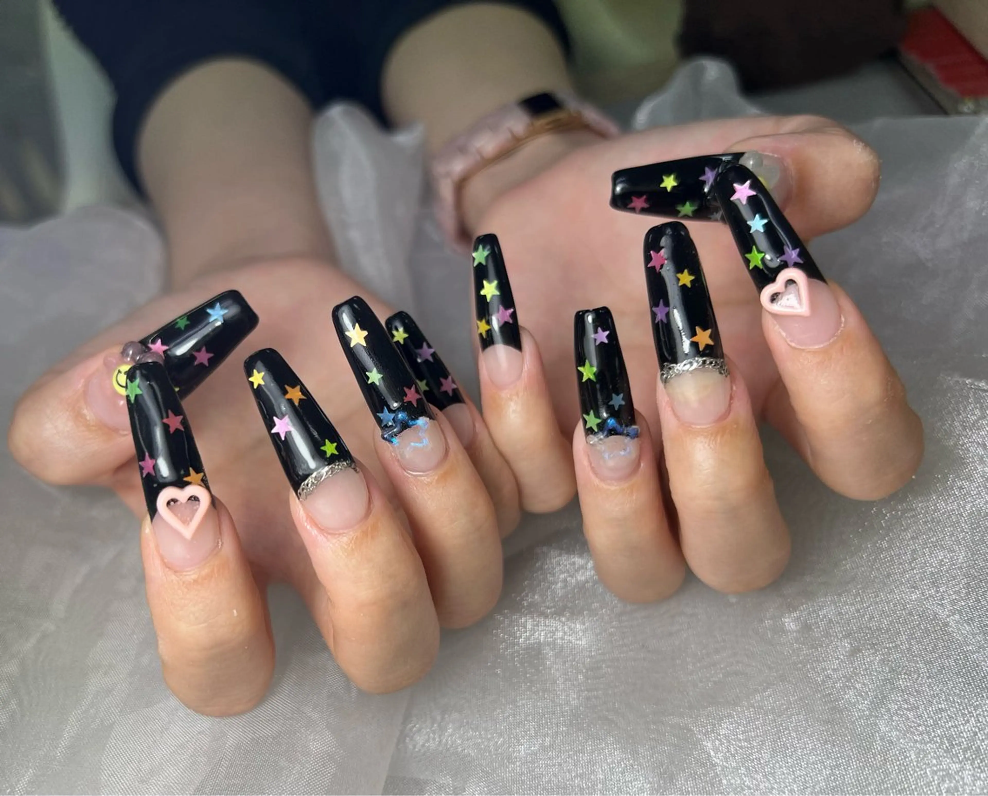 ネイル ハンドネイル Mana‪ ‪·͜· ❤︎‬のネイルデザイン