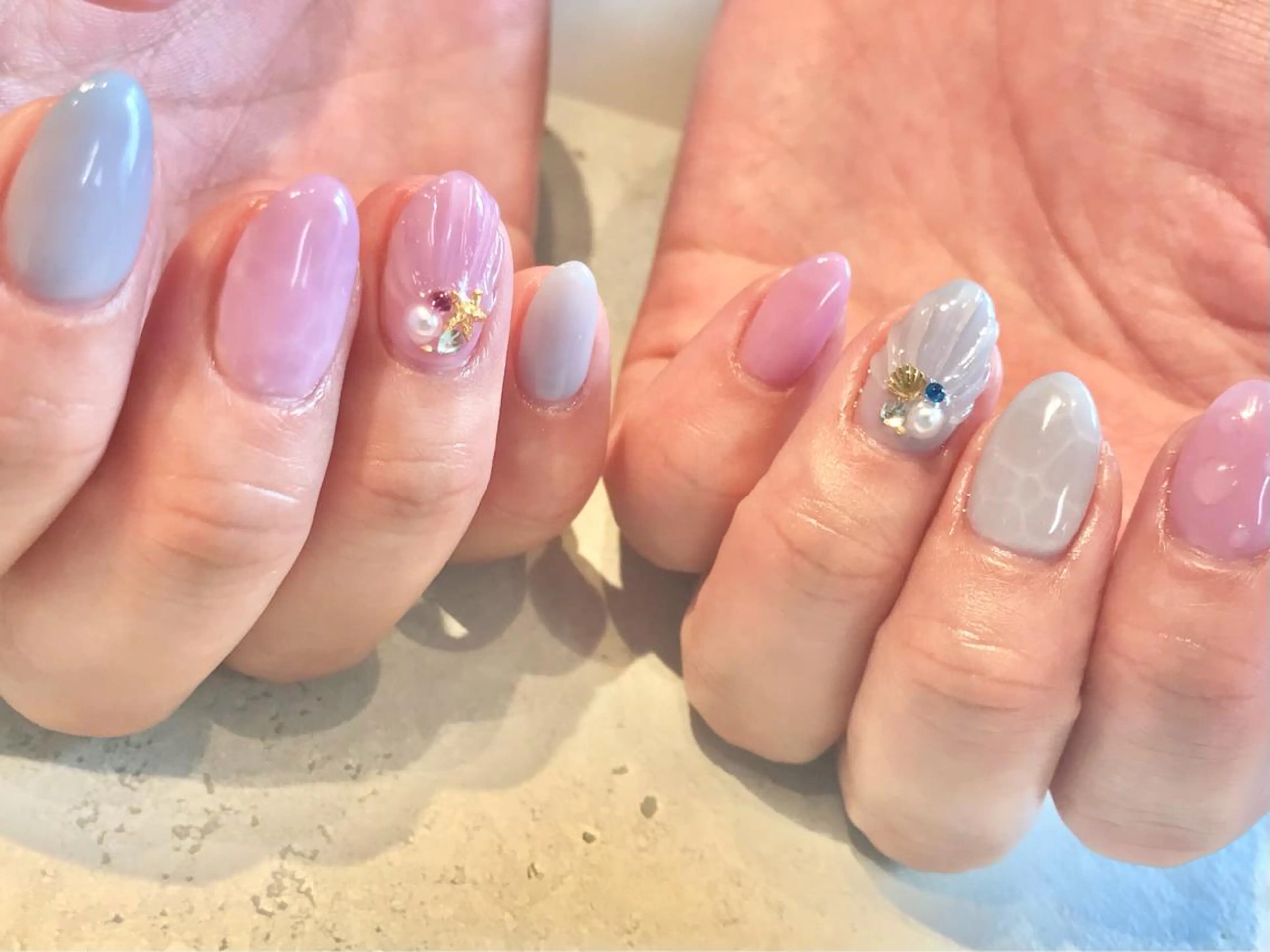 ネイル アートネイル ぷっくりネイル Baden Nail ﾊﾞ-ﾃﾞﾝ ﾈｲﾙのネイルデザイン