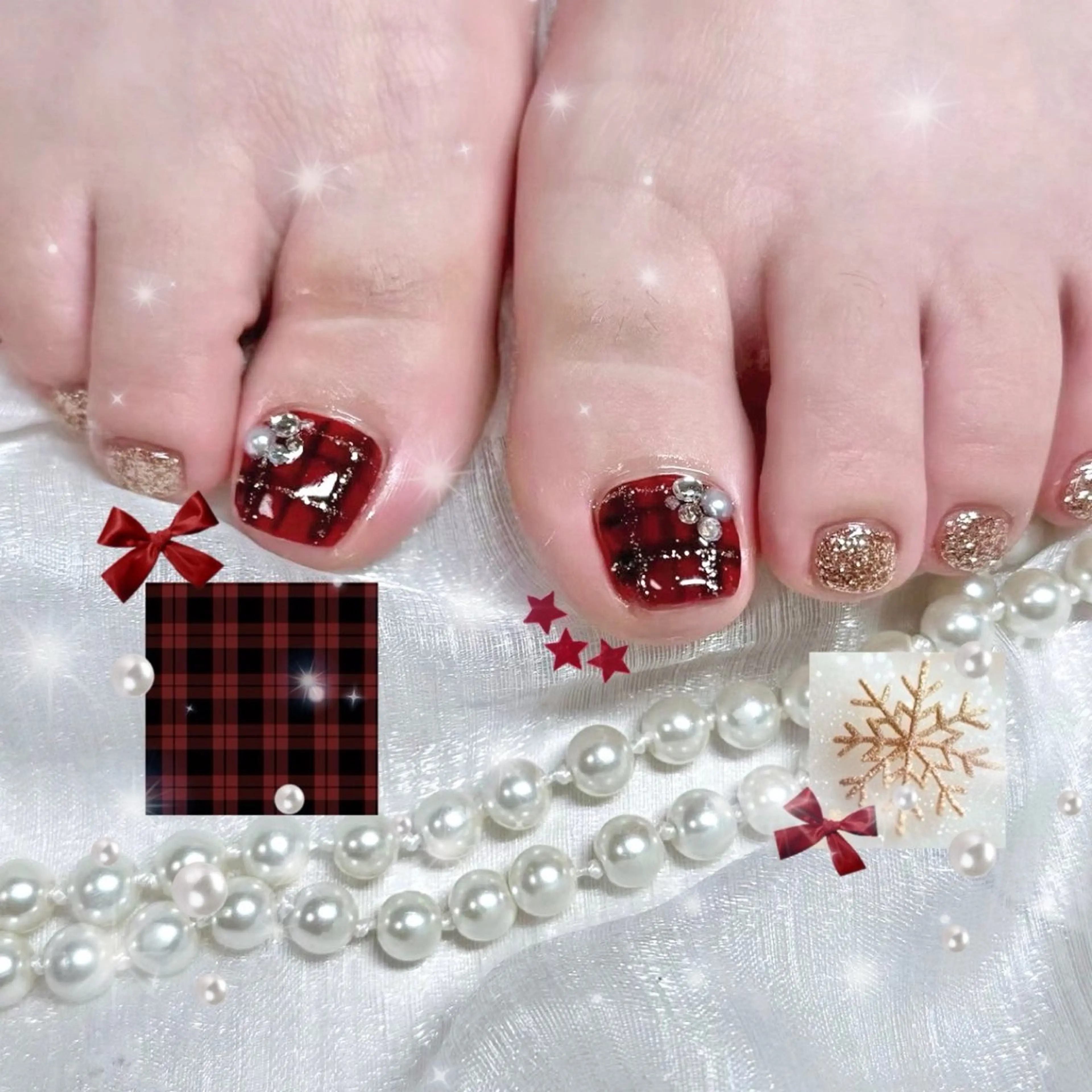 フットオフなしガーリーワンホンちゅるん60分持ち込みデザイン☆の写真