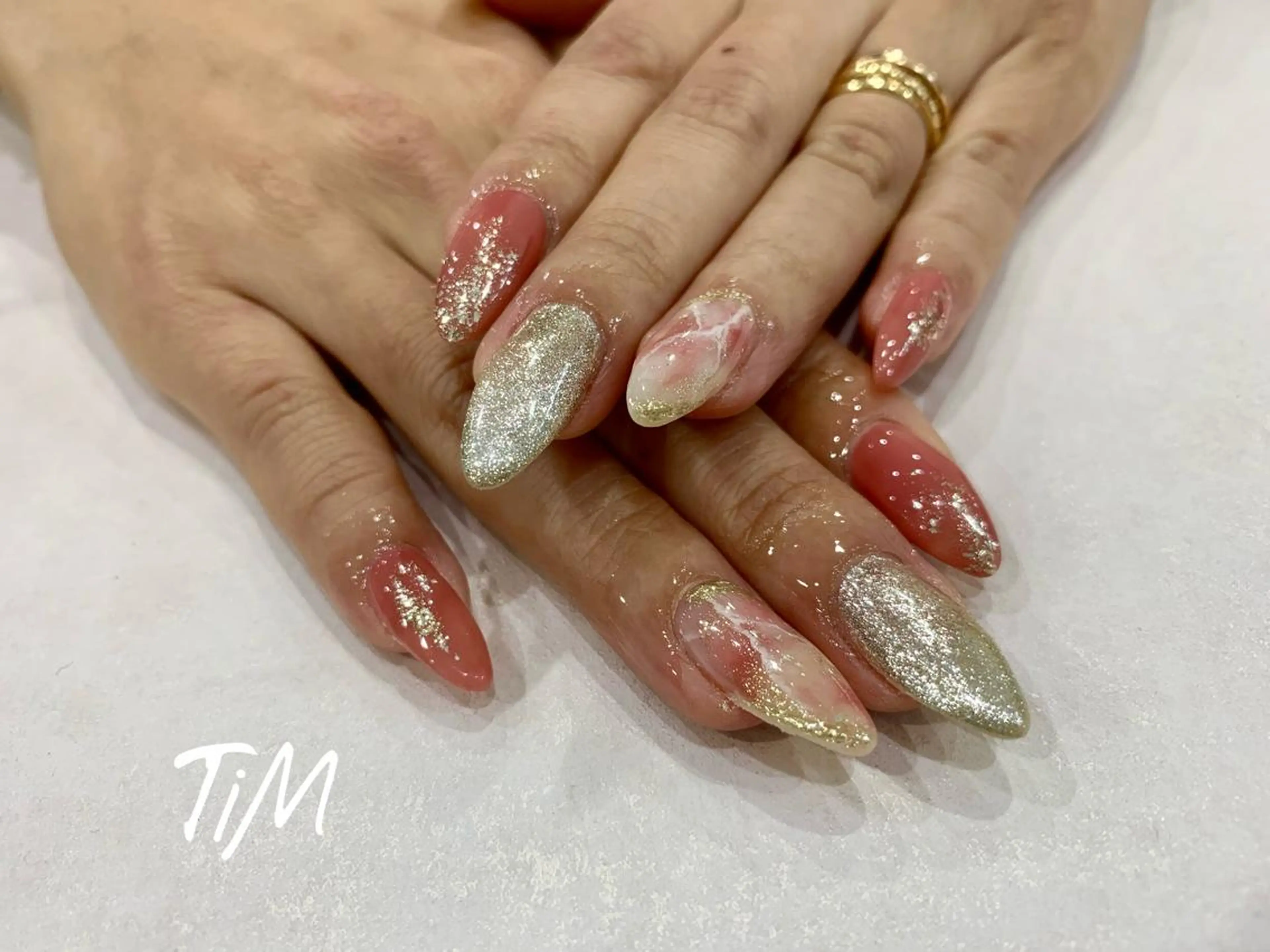 ショート ネイル Beauty Studio TiM所属・TiM【ティム】 近鉄八尾店のネイルデザイン